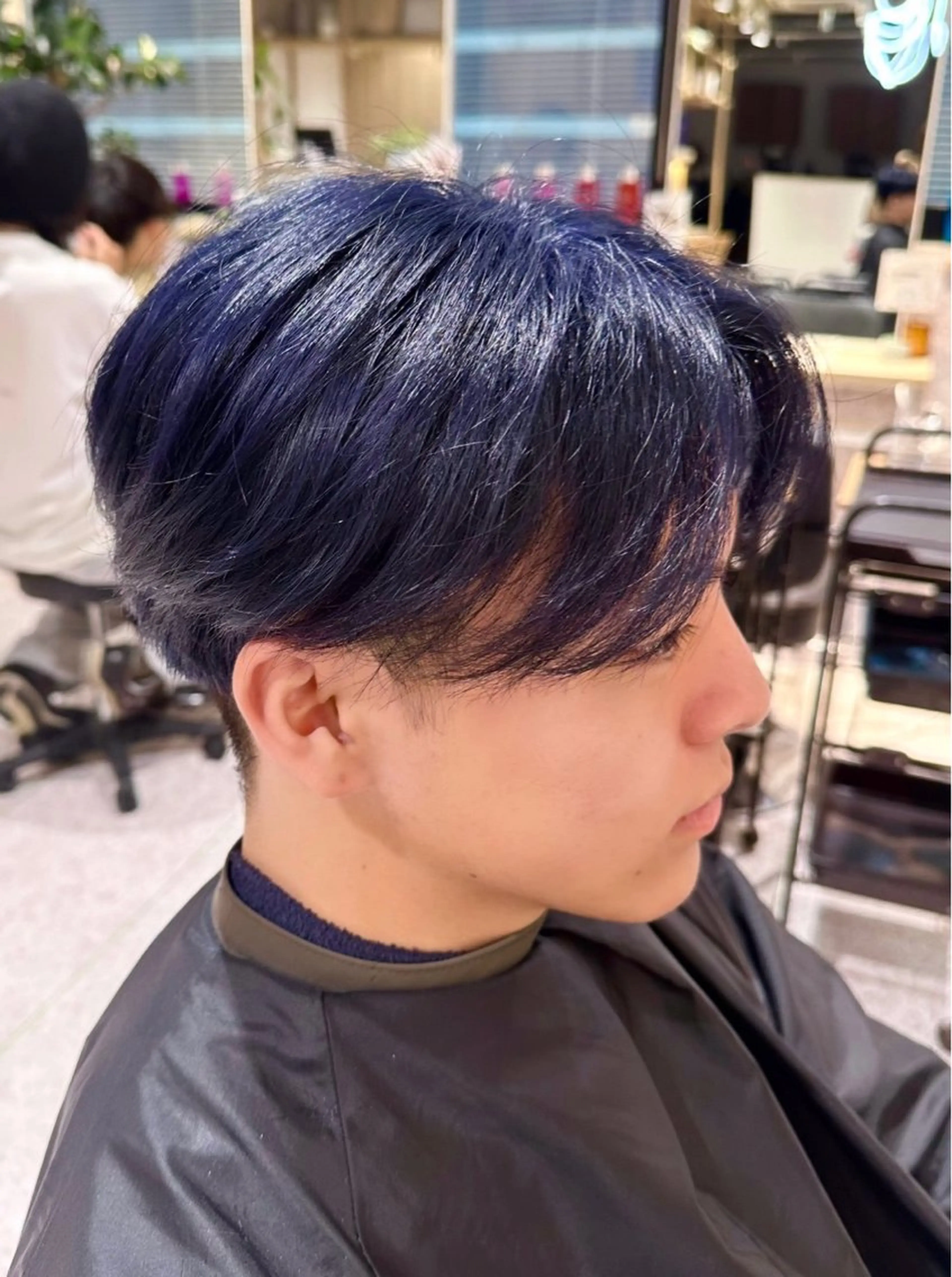 メンズ メンズハイライト メンズハイトーン メンズインナーカラー メンズ韓国風 メンズパーマ カット ヘアカラー ハイトーン/艶カラー 🫧 ユイナのヘアスタイル