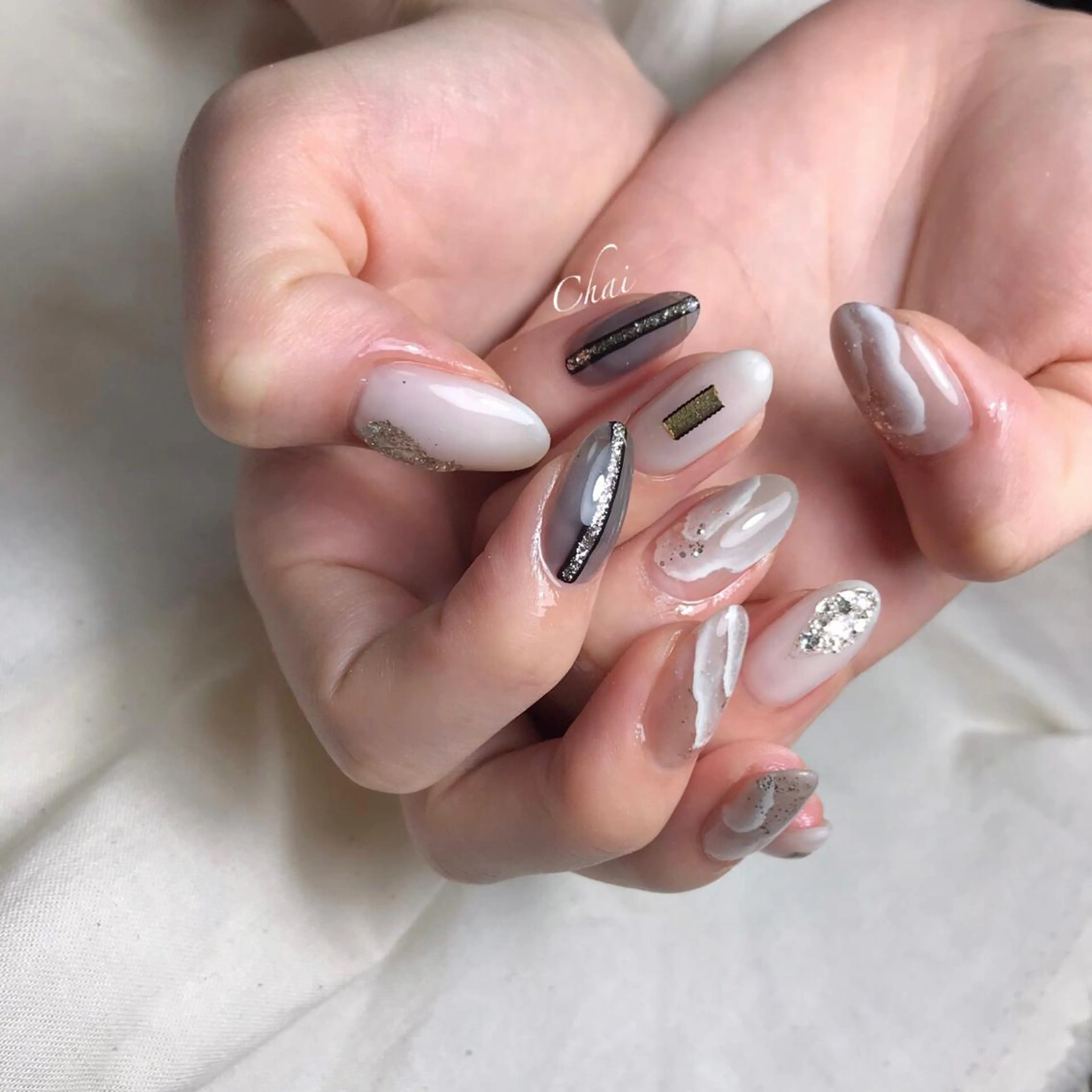ネイル ハンドネイル 💅chainail _aiのネイルデザイン