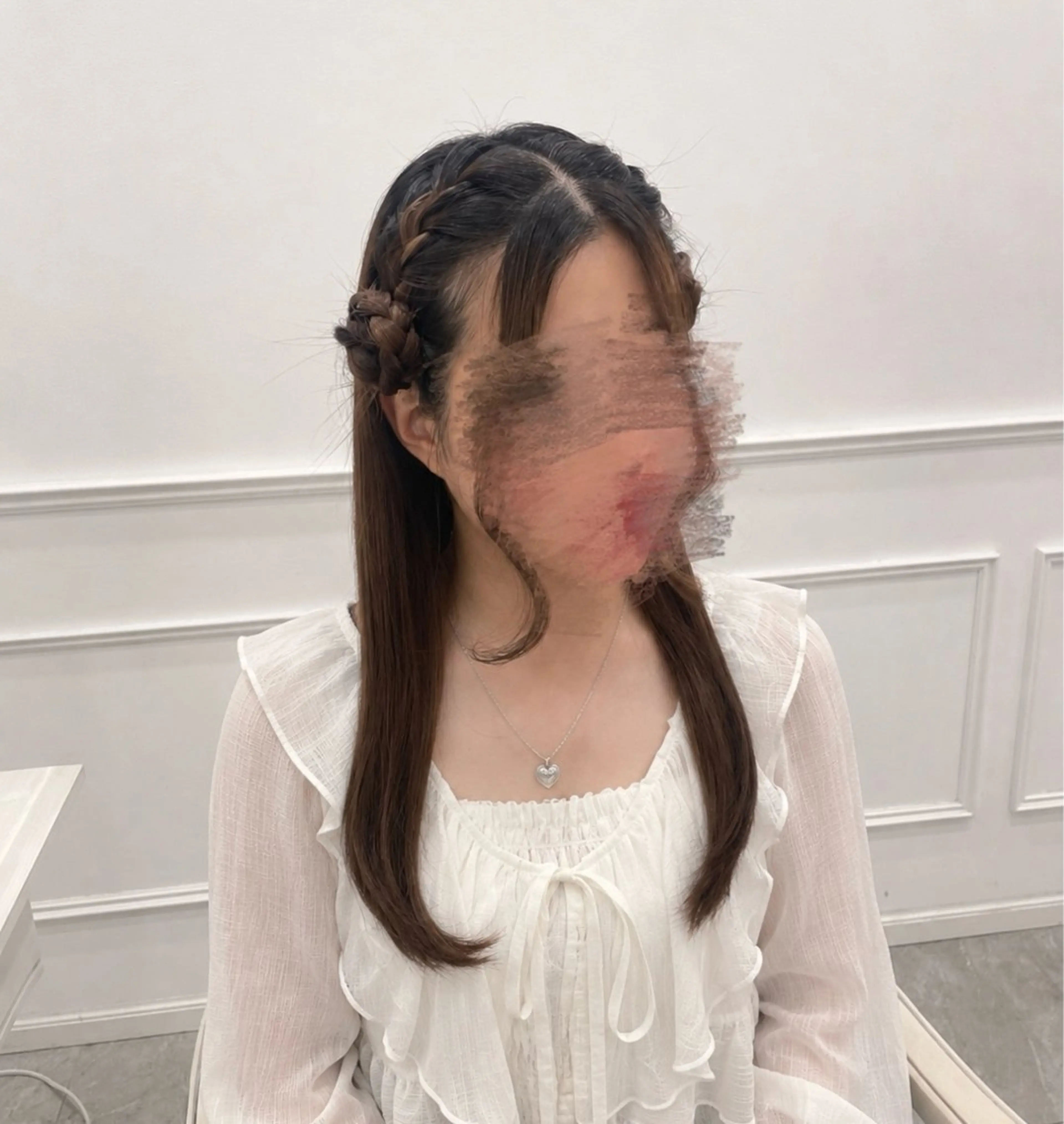 ロング 中村 心のヘアスタイル
