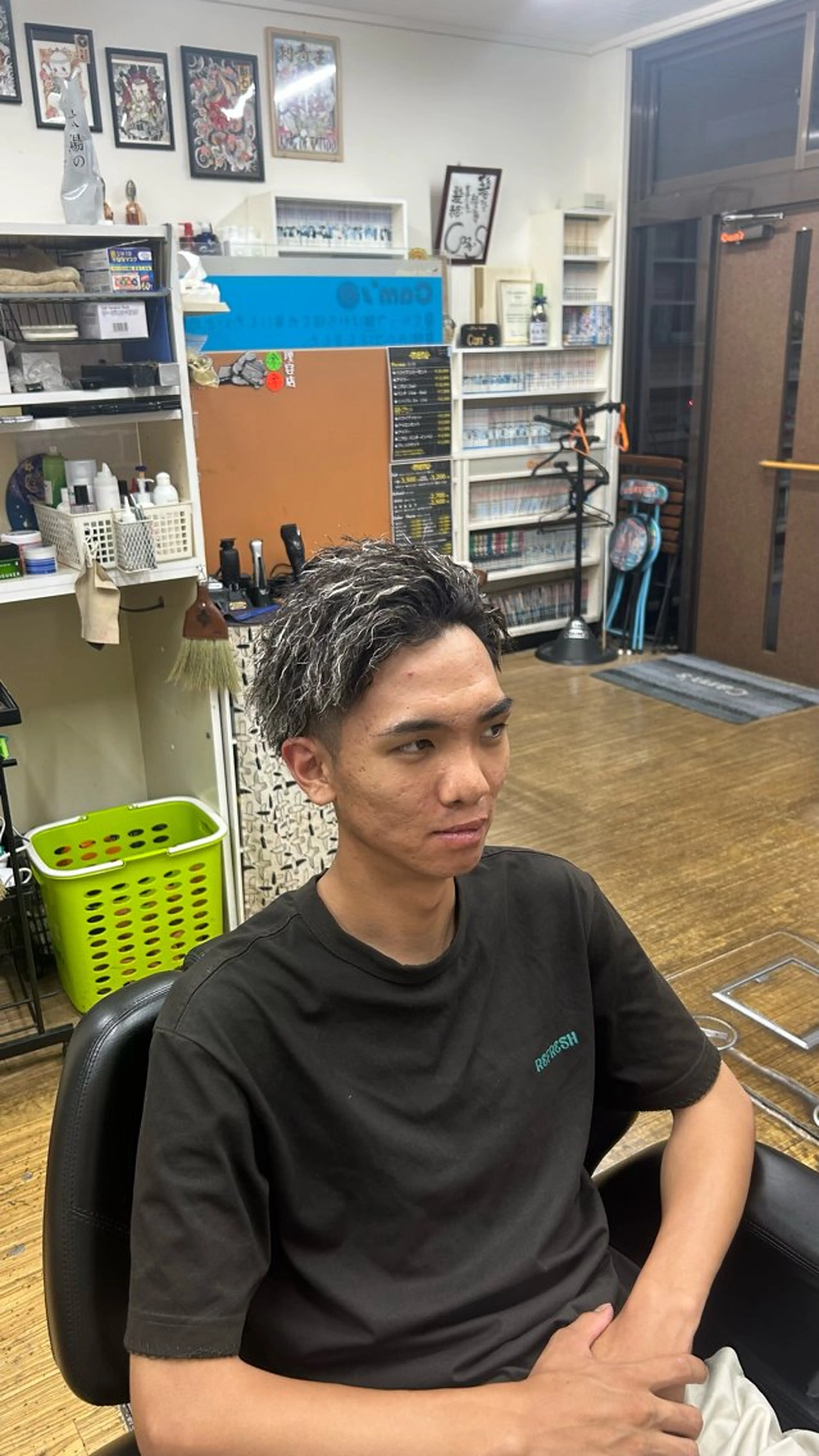 ショート パーマ メンズ メンズ限定💈 TAMANAHのヘアスタイル