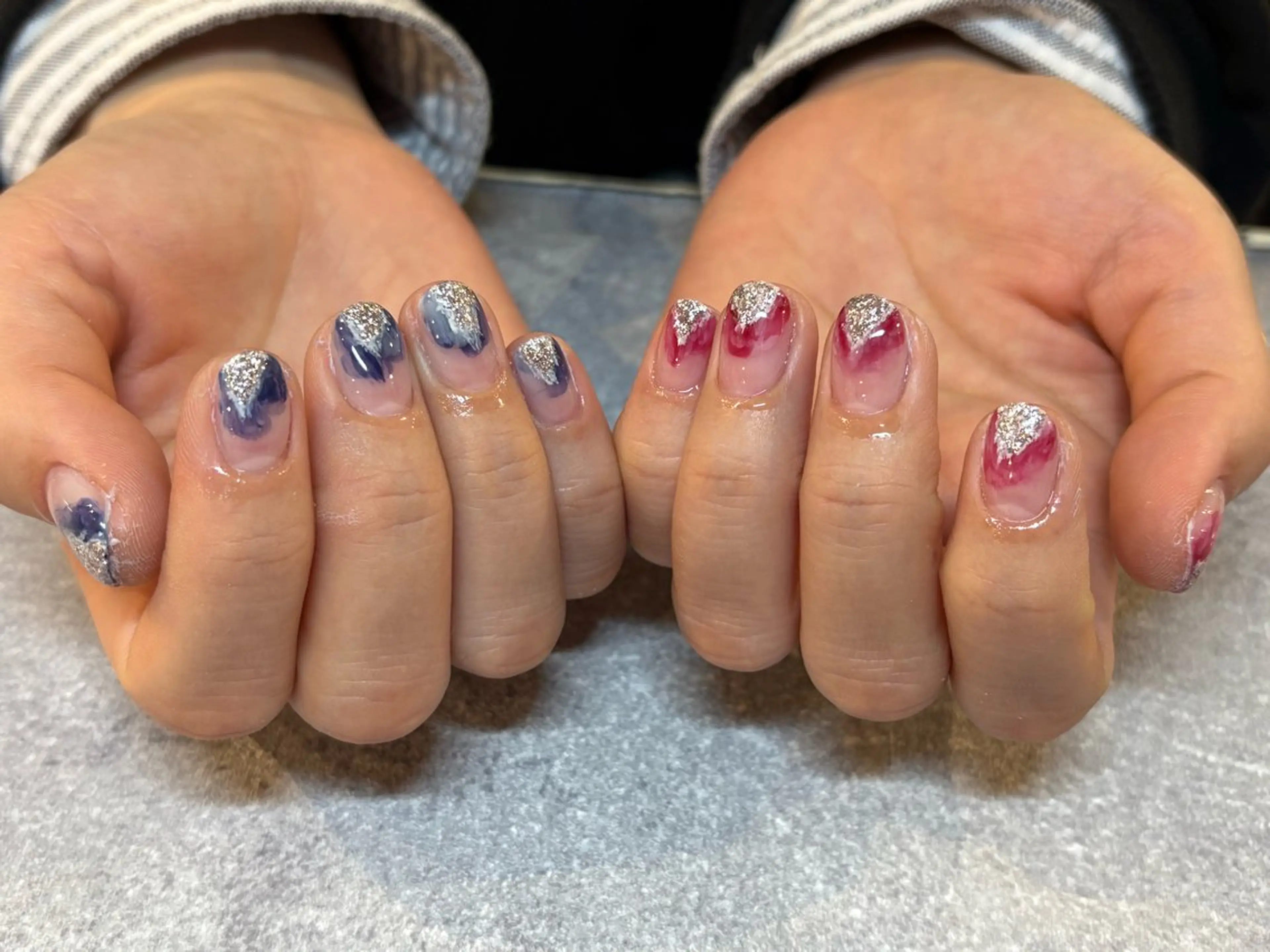 ネイル Minamo 🩵のネイルデザイン