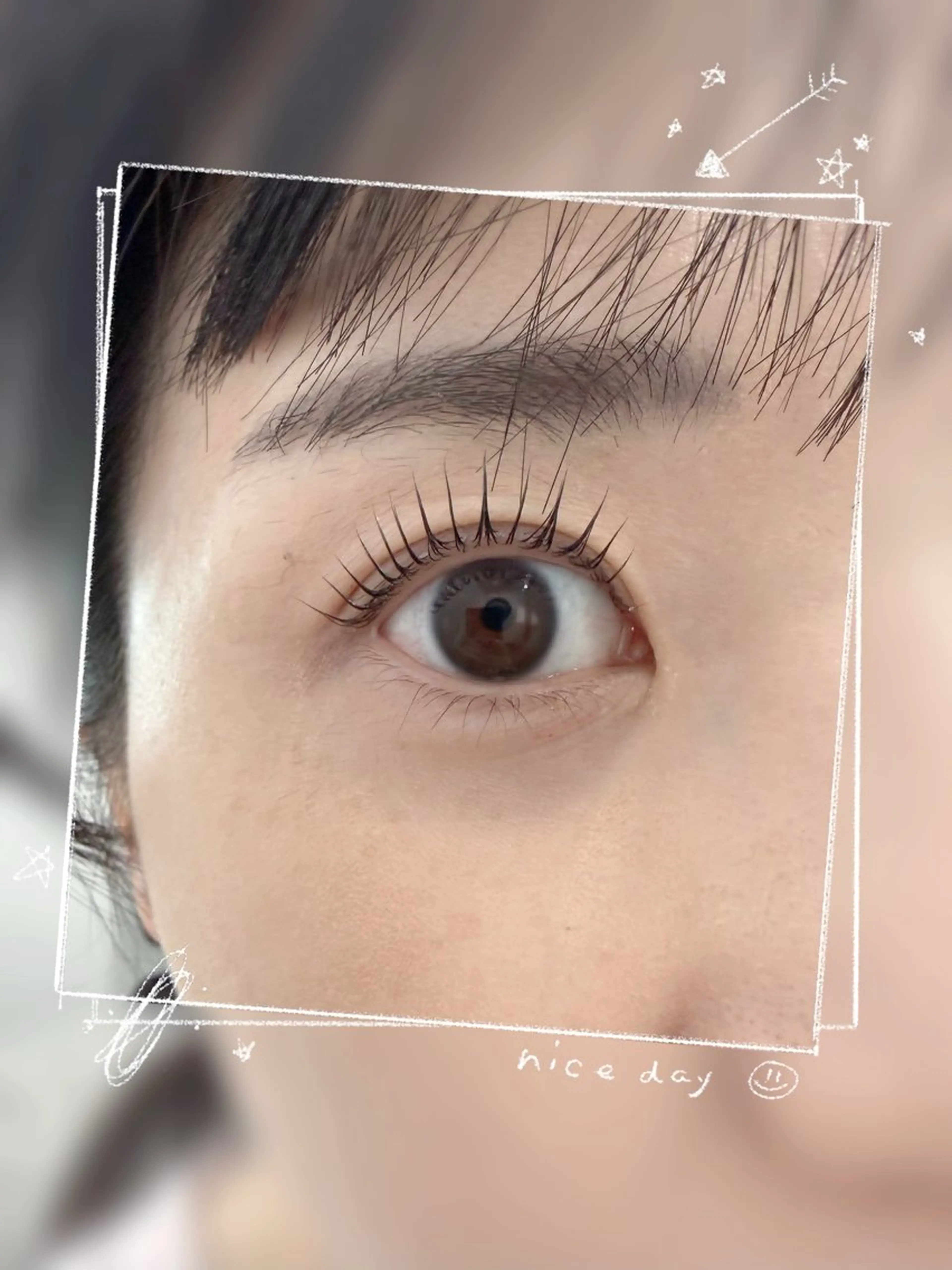 マツエク・マツパ Lカール マツパ MAX SALON Amiのマツエク・マツパデザイン