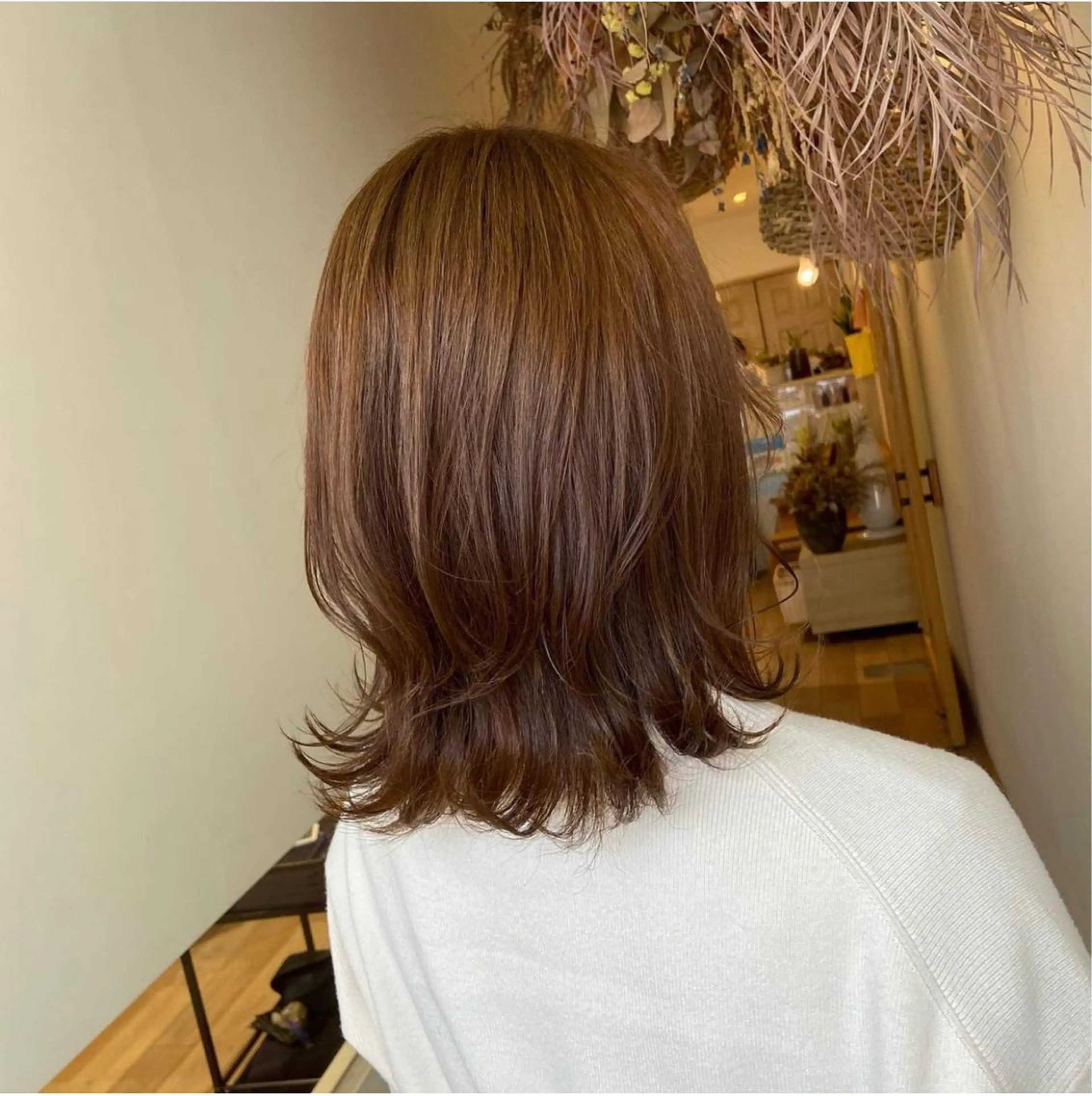 ミディアム La・sol HAIRのヘアスタイル