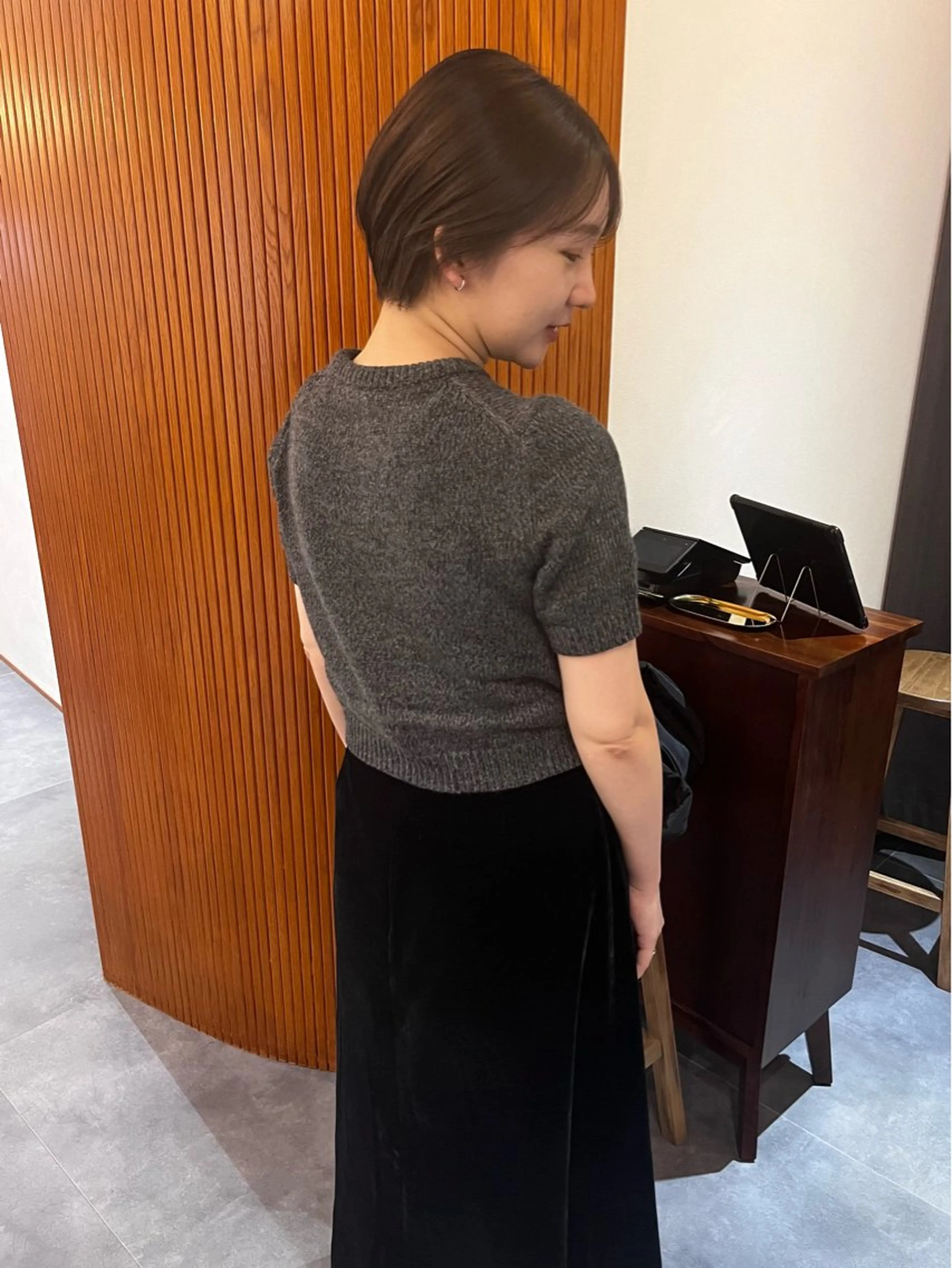 ショート カラー 安達 俊亮のヘアスタイル