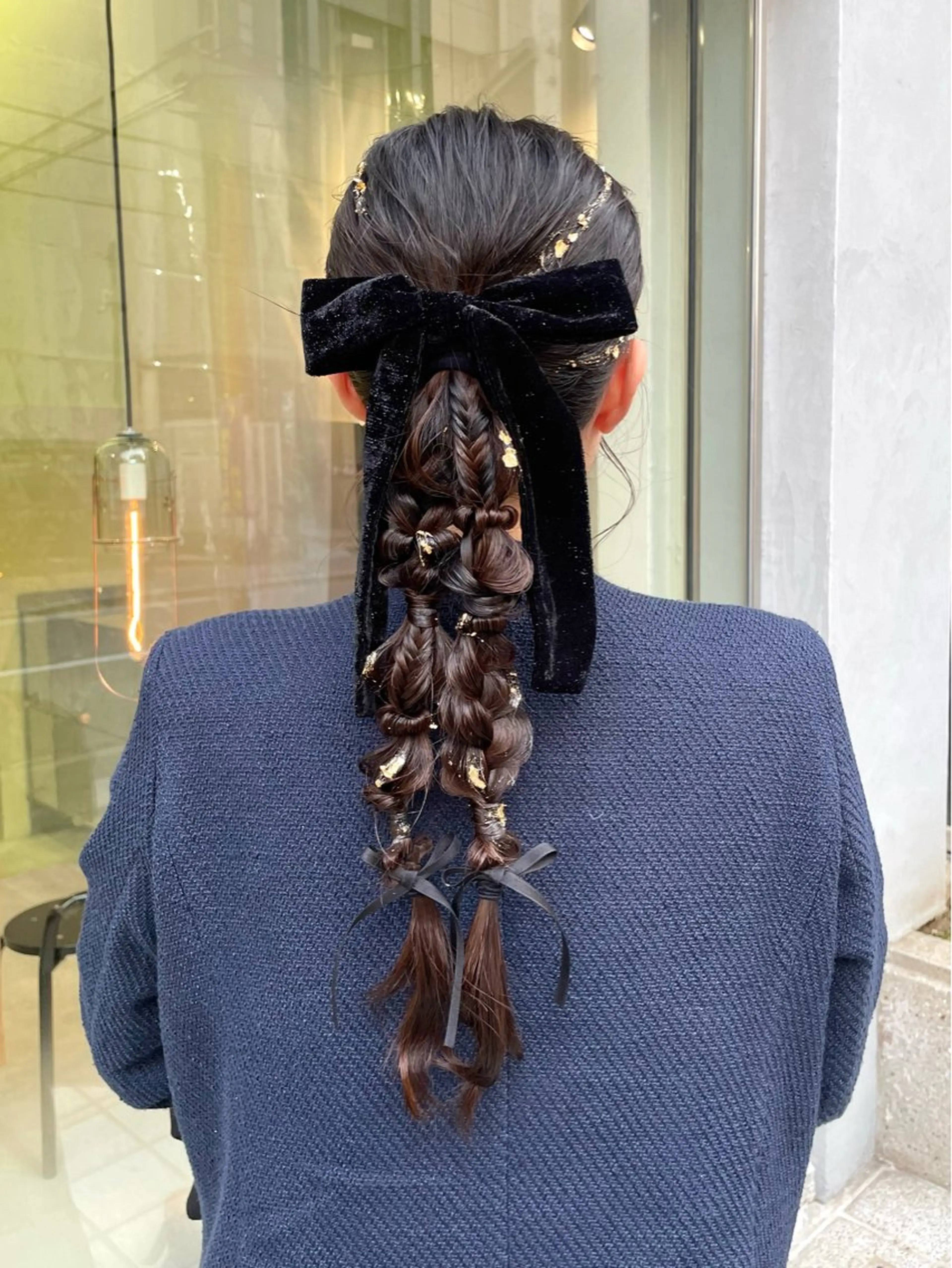 ロング ヘアアレンジ ヘアセット Chikashitsu/Then所属・mana/ハイトーン /ヘアセット🎀のヘアスタイル