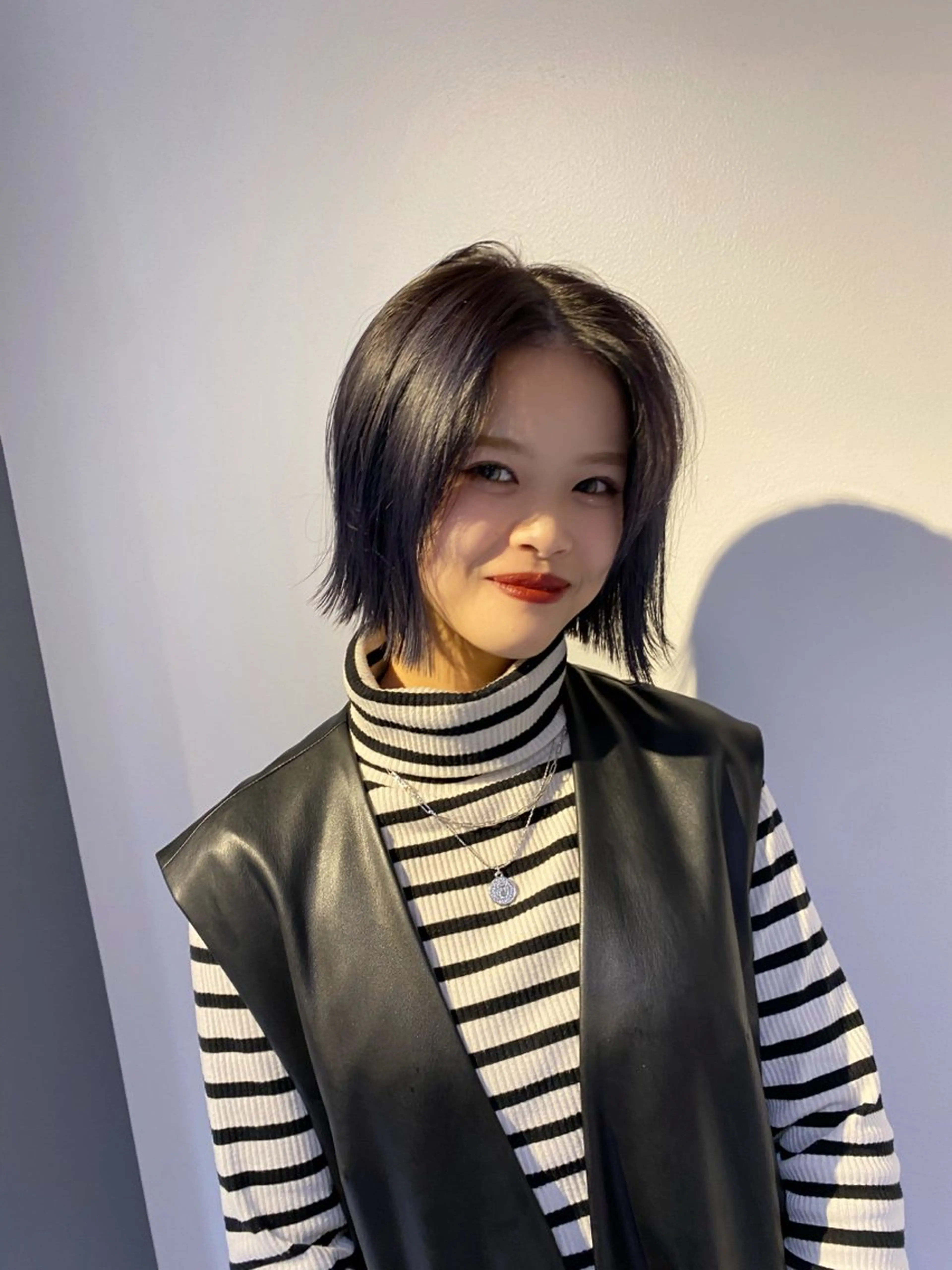 ショート ボブ 重里 瑠花のヘアスタイル