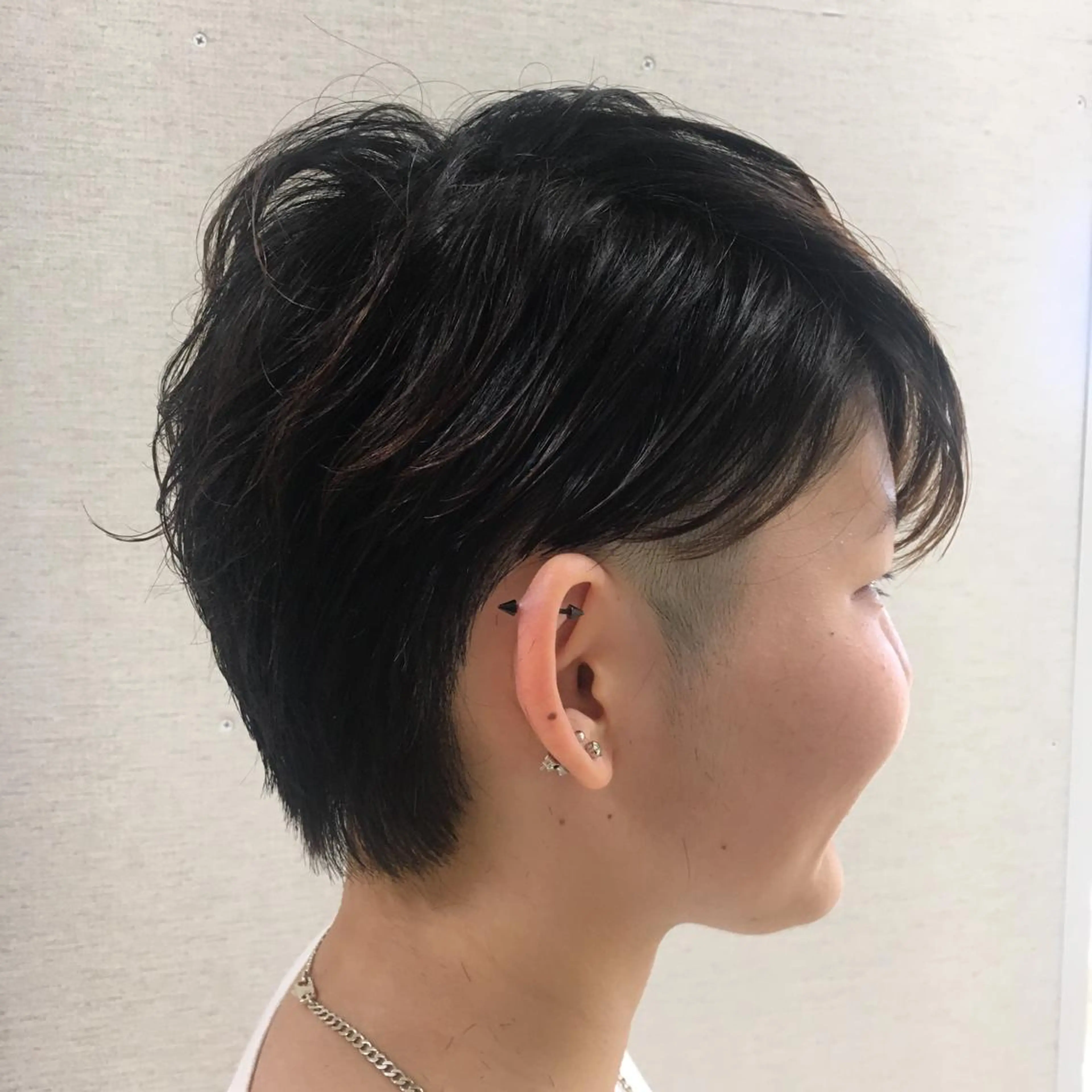 ショート ショートヘア カット ヘアカラー トリートメント 江原 彩華のヘアスタイル