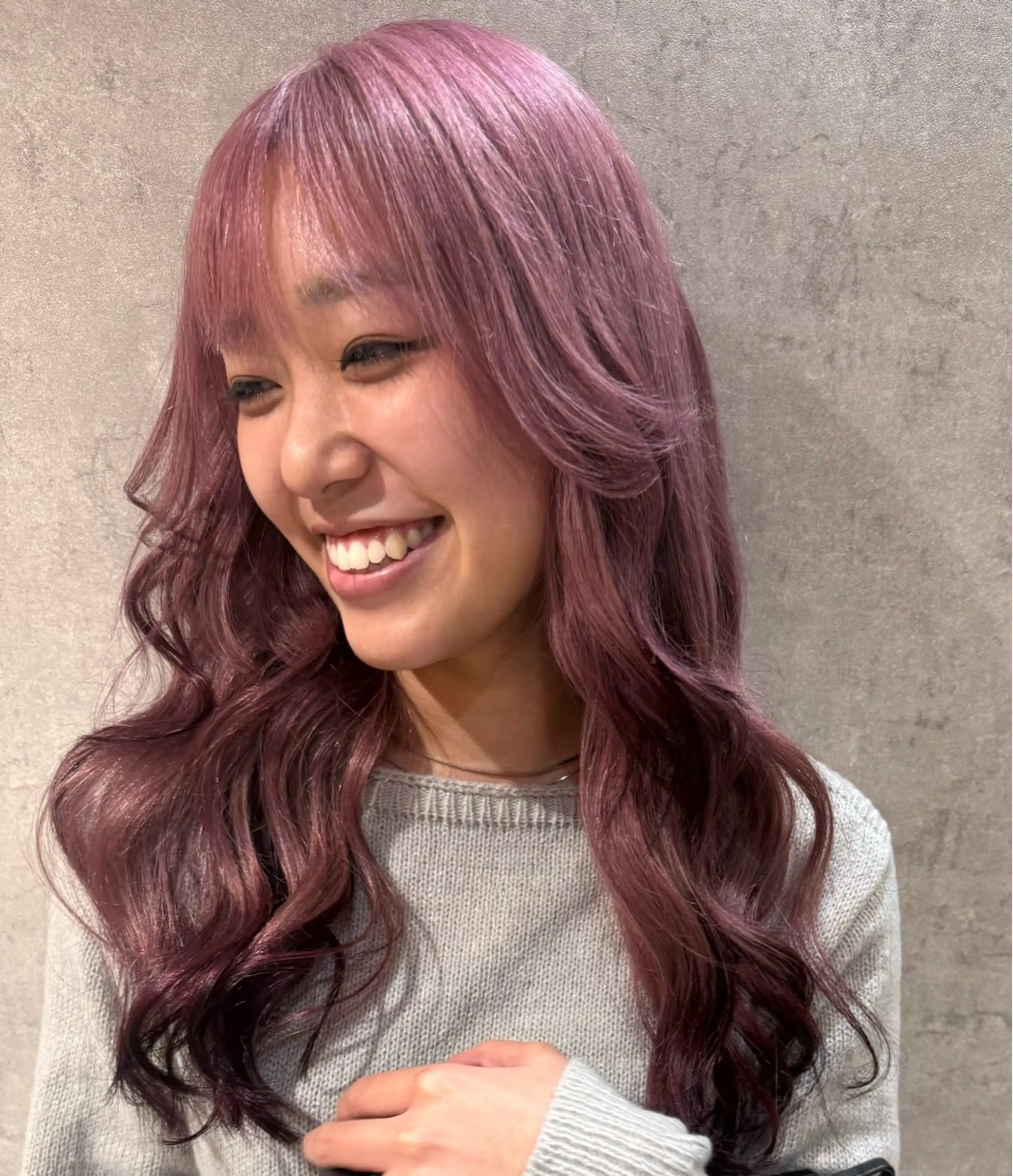 ロング レイヤーカット カット ヘアカラー 五味優莉🫧 ͛.* 似合わせ/レイヤーのヘアスタイル