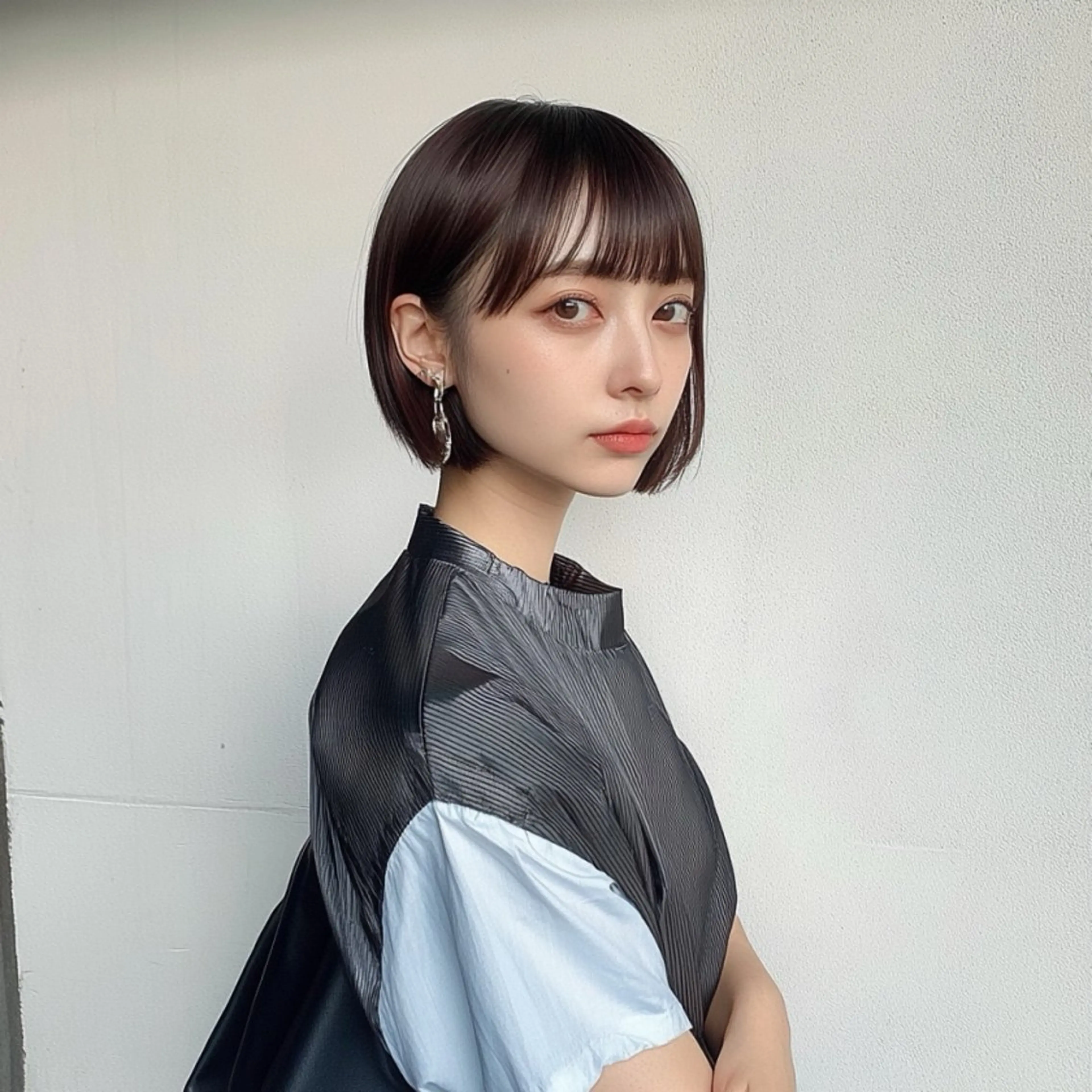 ショート ショートボブ ボブ ショートヘア カット mua 鳳のヘアスタイル