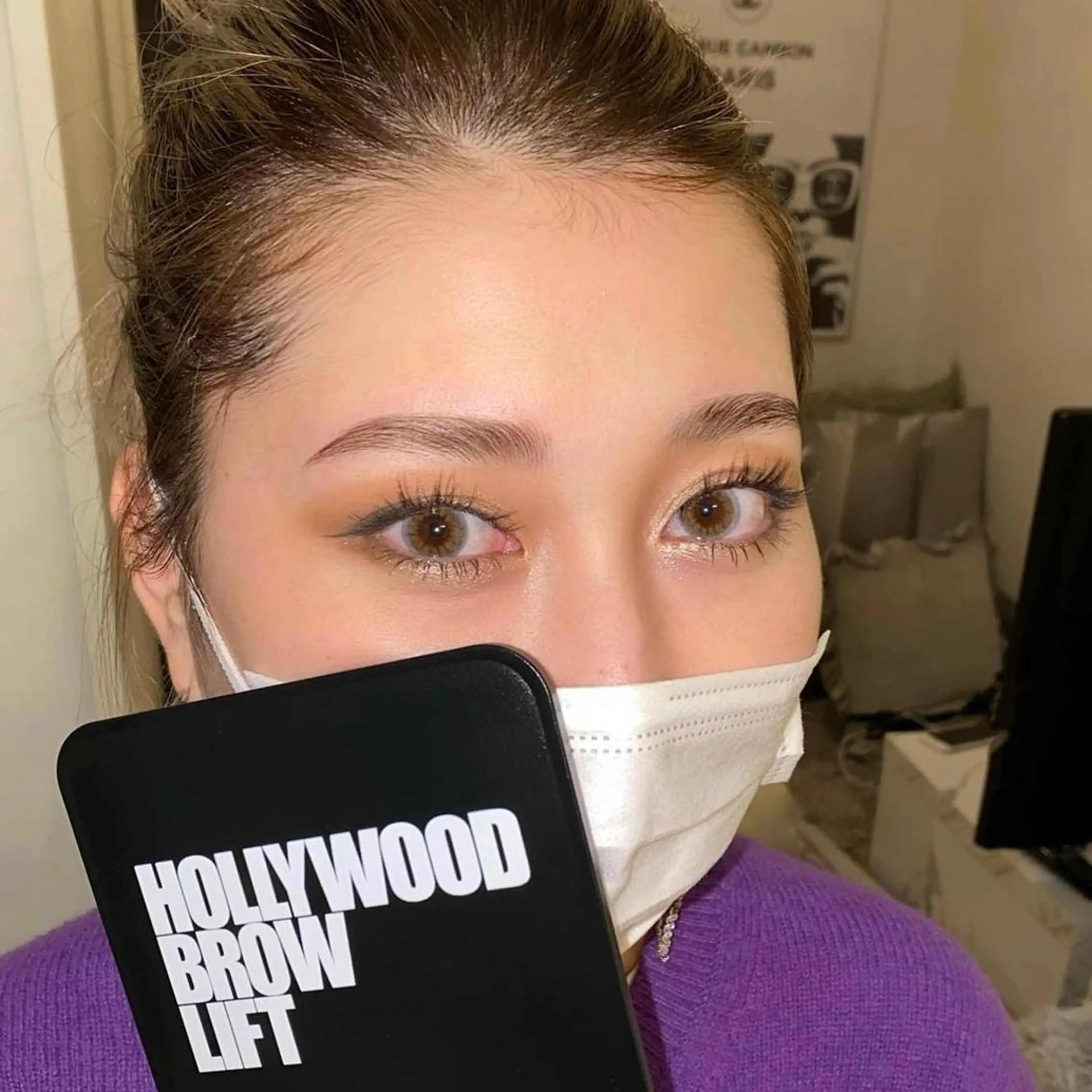 アイブロウ ネイル・まつ毛・眉毛 同時施術可能💅🏻のネイルデザイン