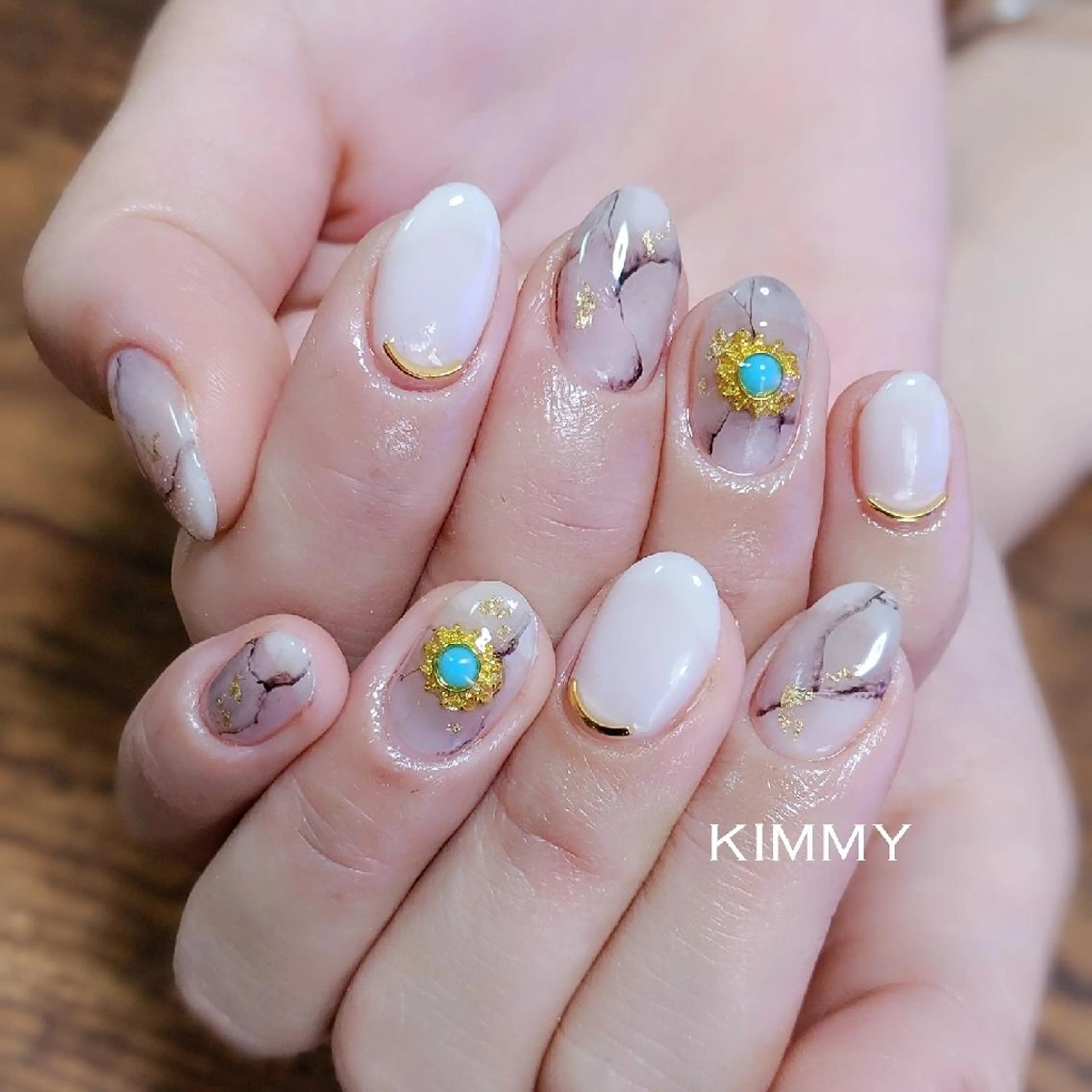 ネイル ハンドネイル kimmy nailsのネイルデザイン