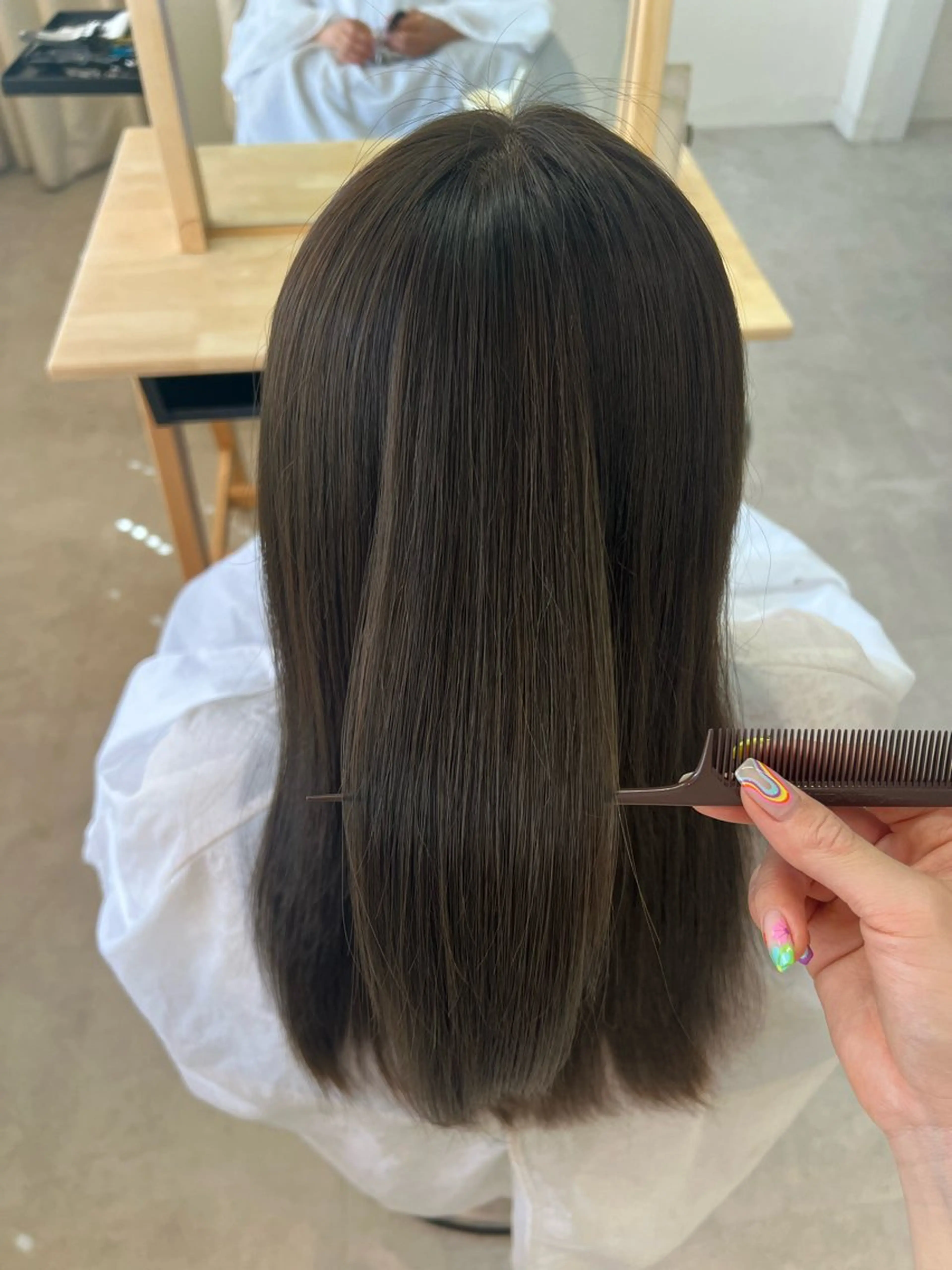 カラー トリートメント 晶／艶髪カラー ／トリートメントのヘアスタイル