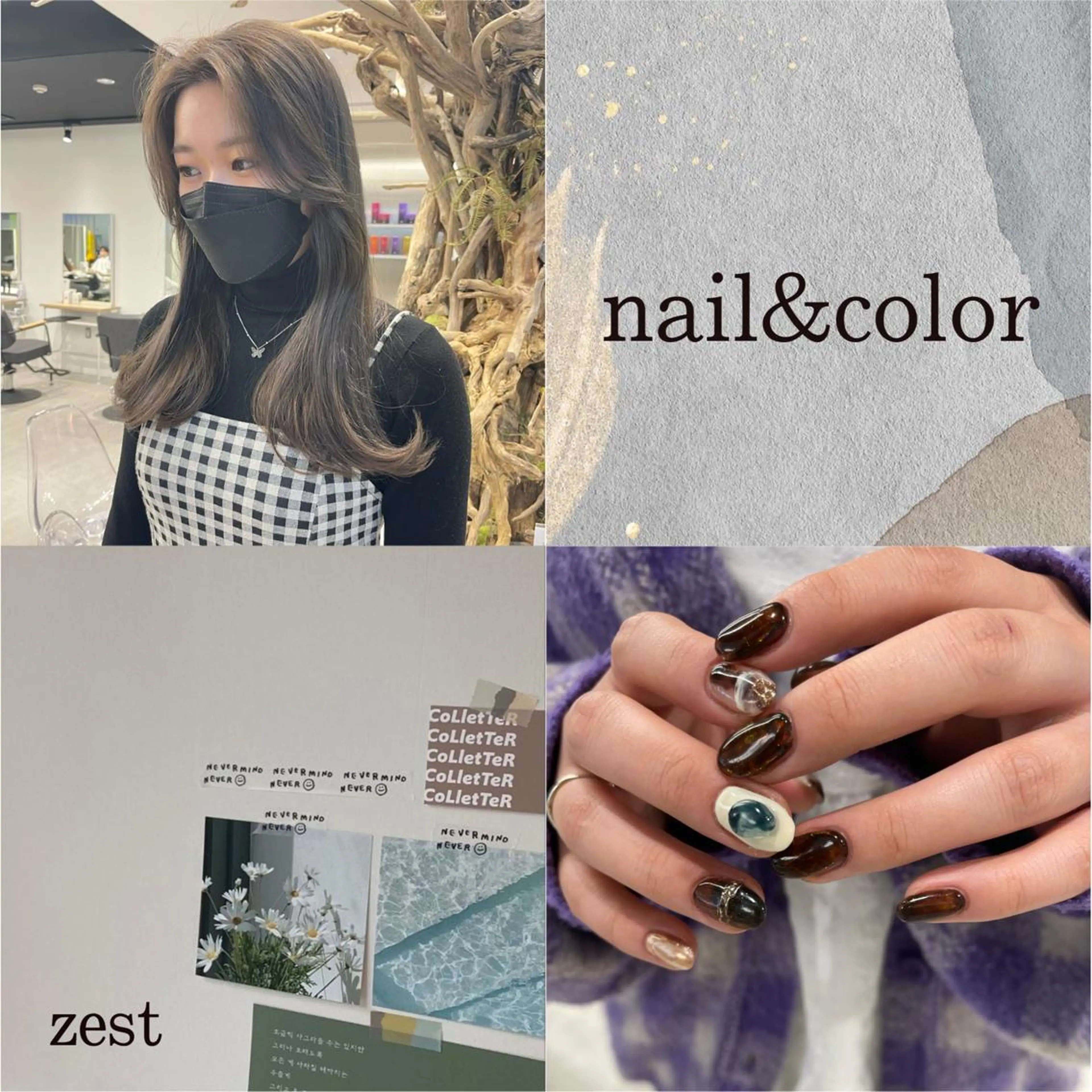 カラー ユナ🌙 nailのネイルデザイン