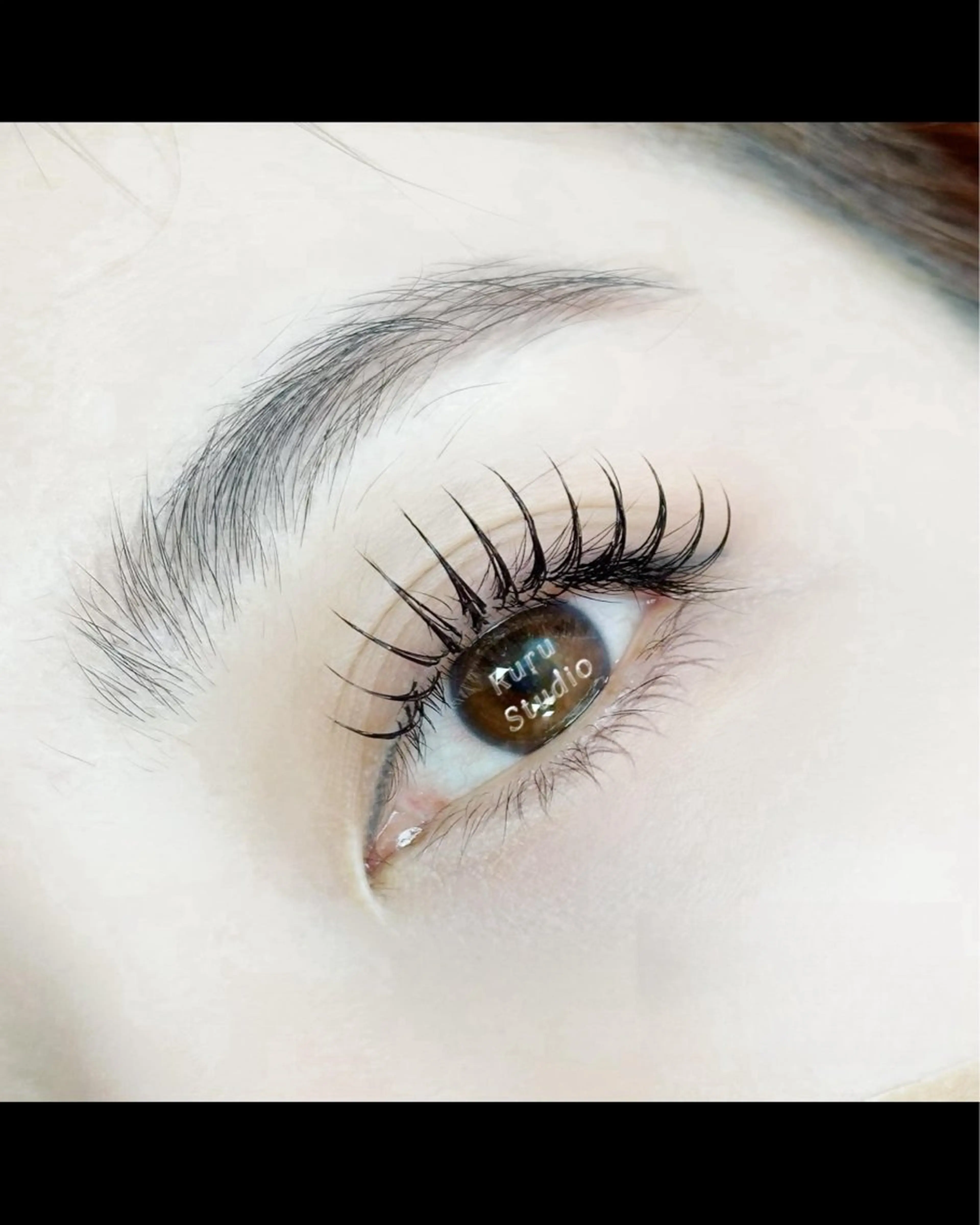 2周年記念キャンペーン🎉【*LEDエクステ*】 フラットラッシュ80本🤎束感仕上げ🤎土、日、祝日+¥300の写真