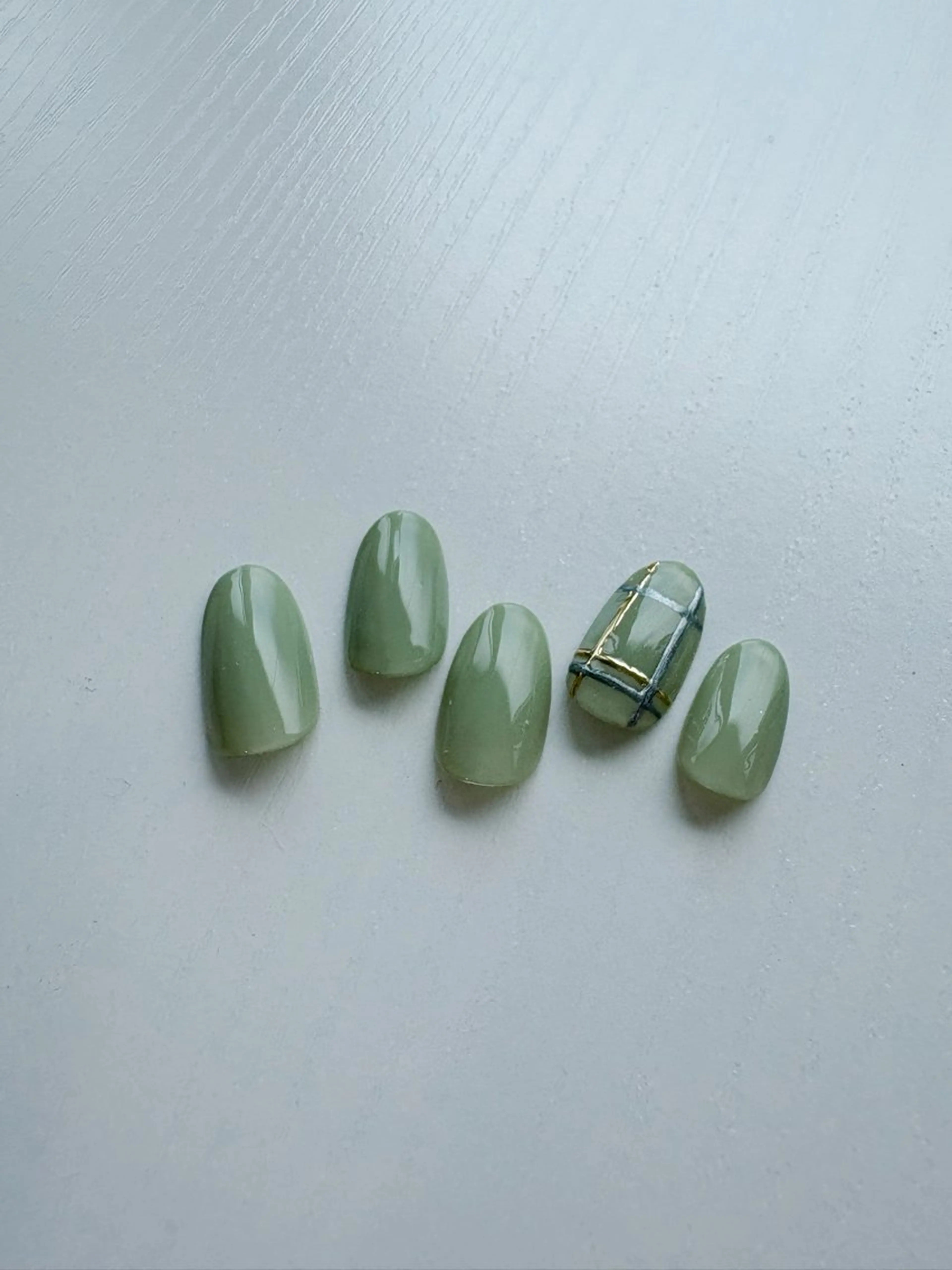 メンズ ネイル シンプルネイル School ALiceのネイルデザイン