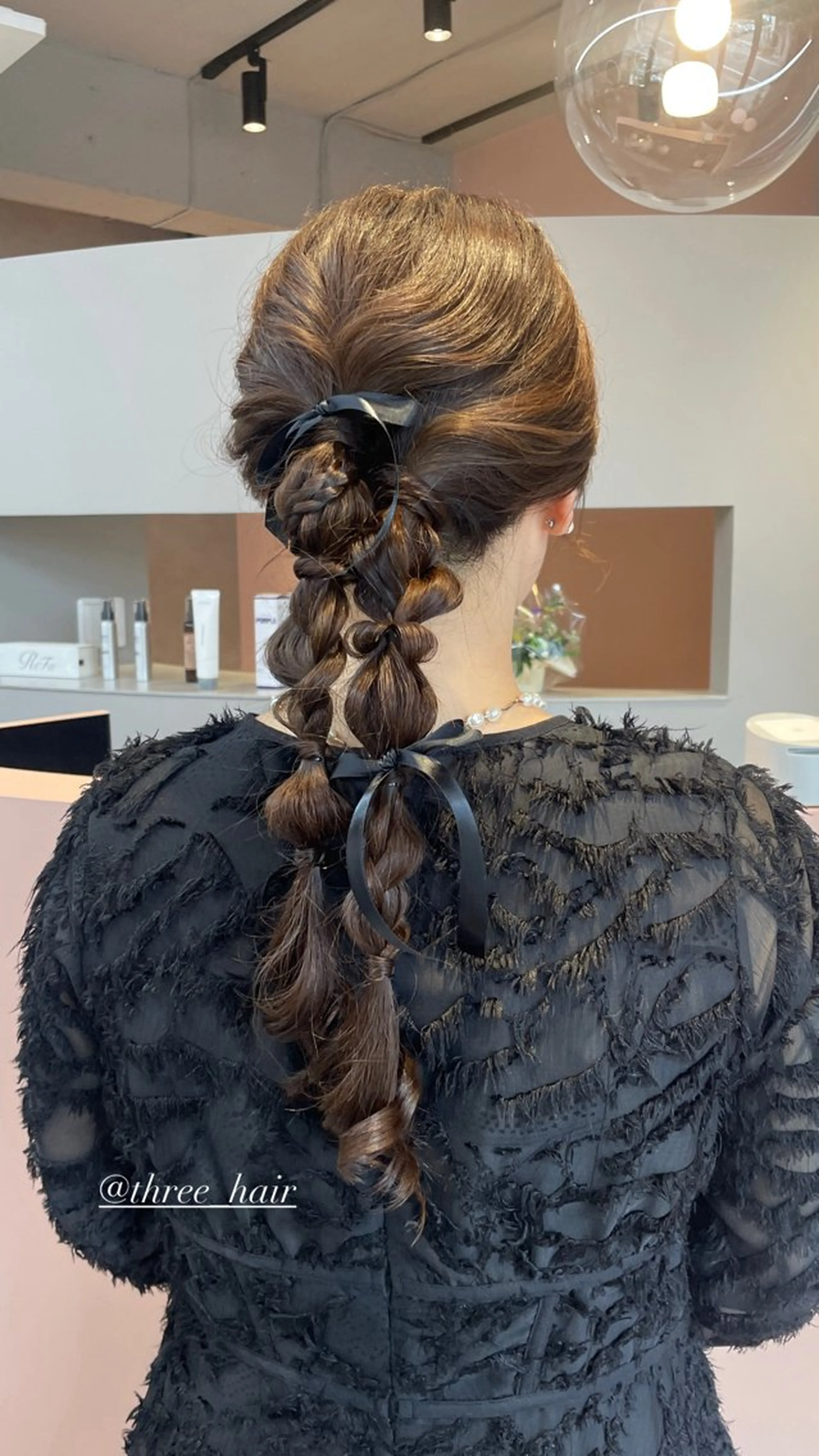 ロング ヘアアレンジ ヘアセット 博多ブリーチ /Ririkaのヘアスタイル