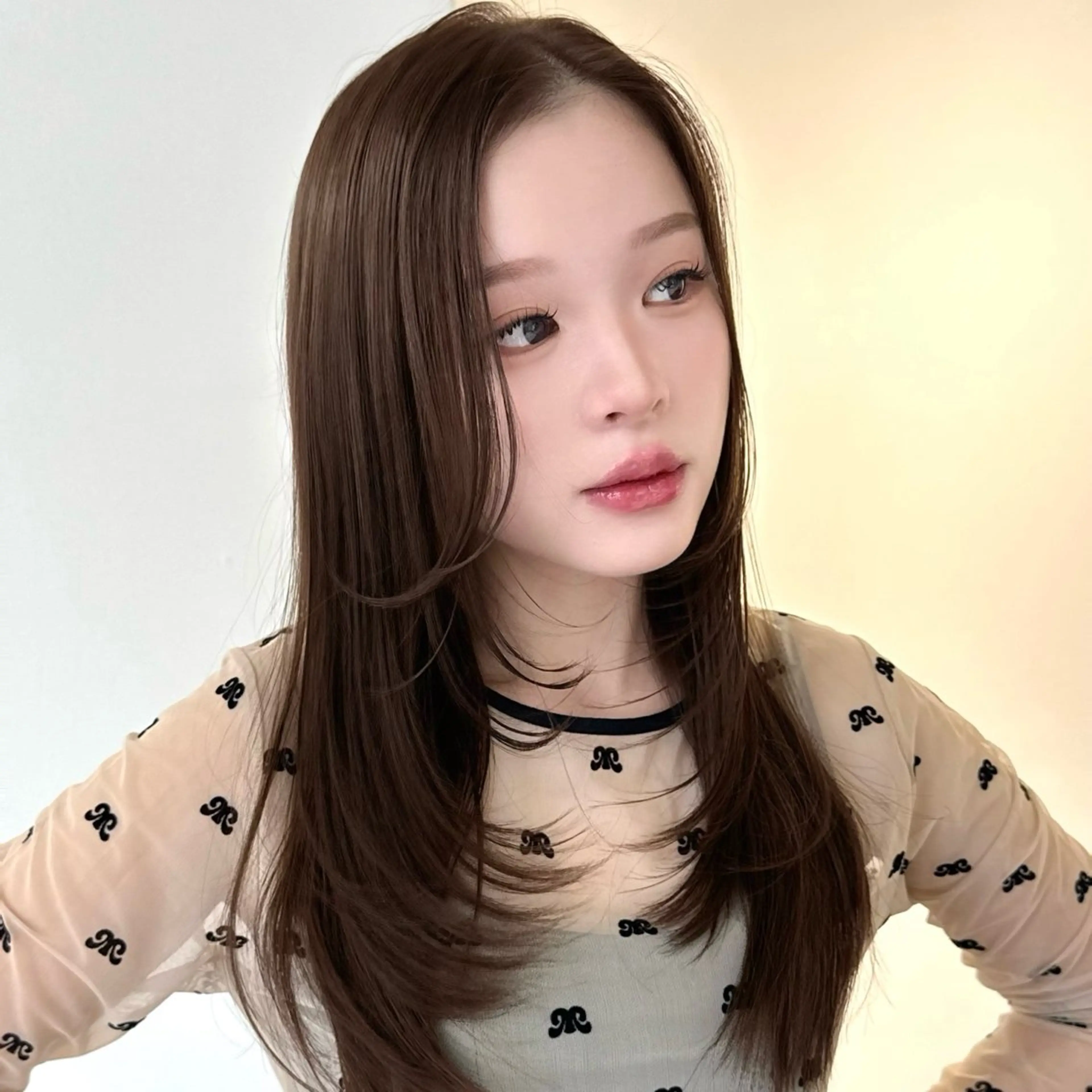 カット ヘアカラー 縮毛矯正 トリートメント 髪質改善/縮毛矯正 ViVIEのヘアスタイル