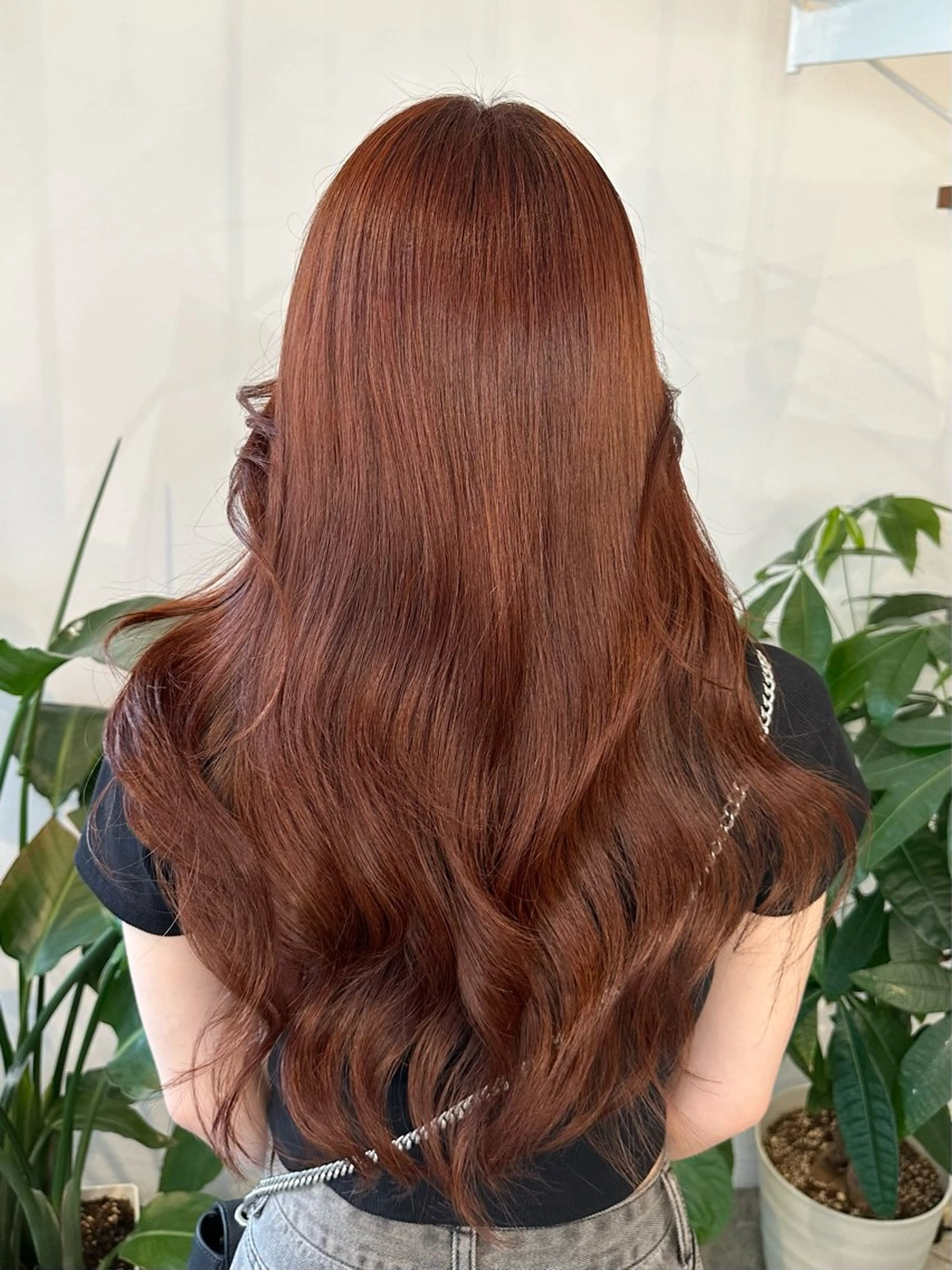 セミロング 堀江/レイヤーカット 𝒀𝑼𝑻𝑶のヘアスタイル