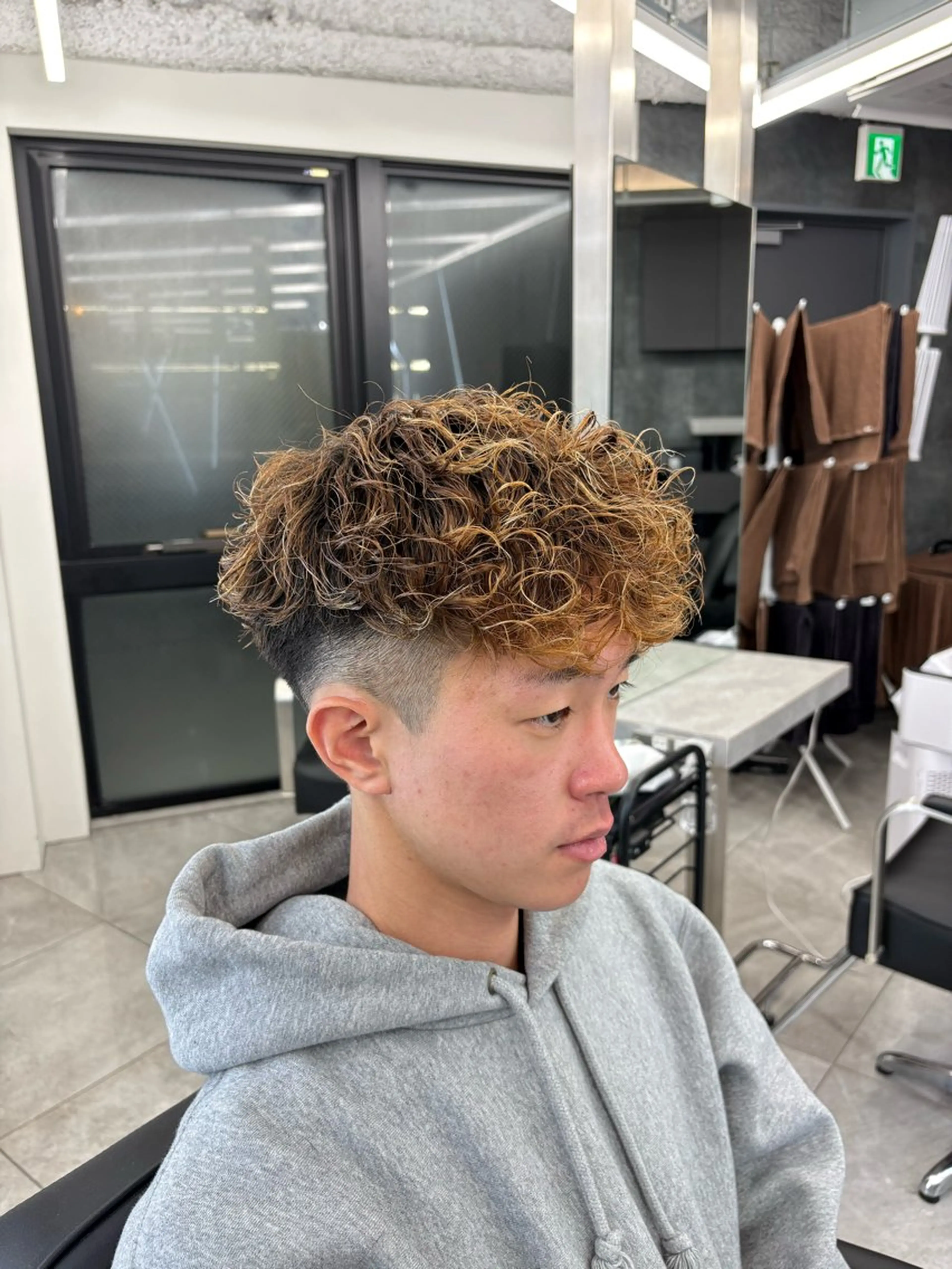 パーマ メンズ カット パーマ 🔥ジャス/ メンズ特化美容師🔥のヘアスタイル