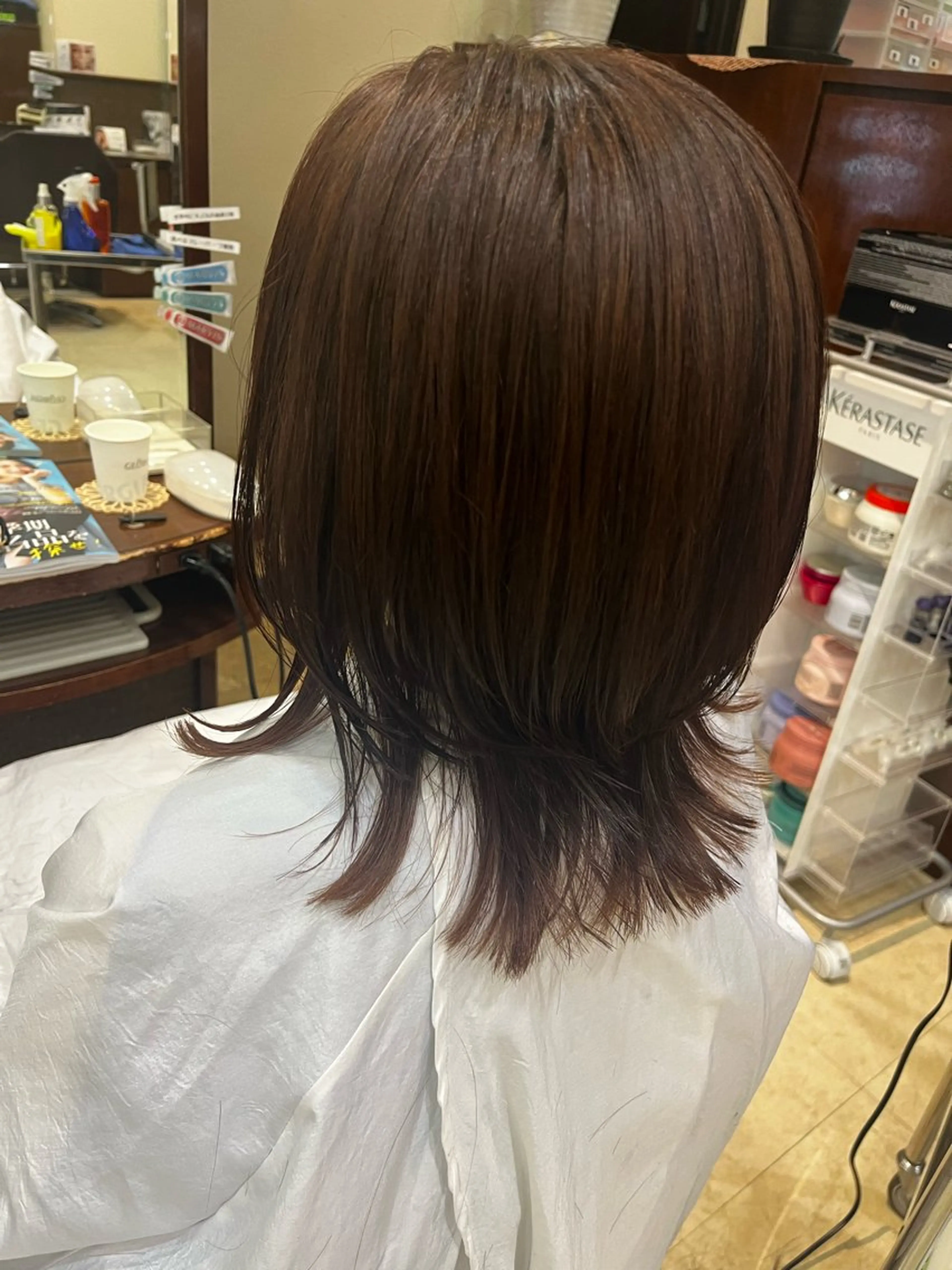 ミディアム BENI鈎取 kanakoのヘアスタイル