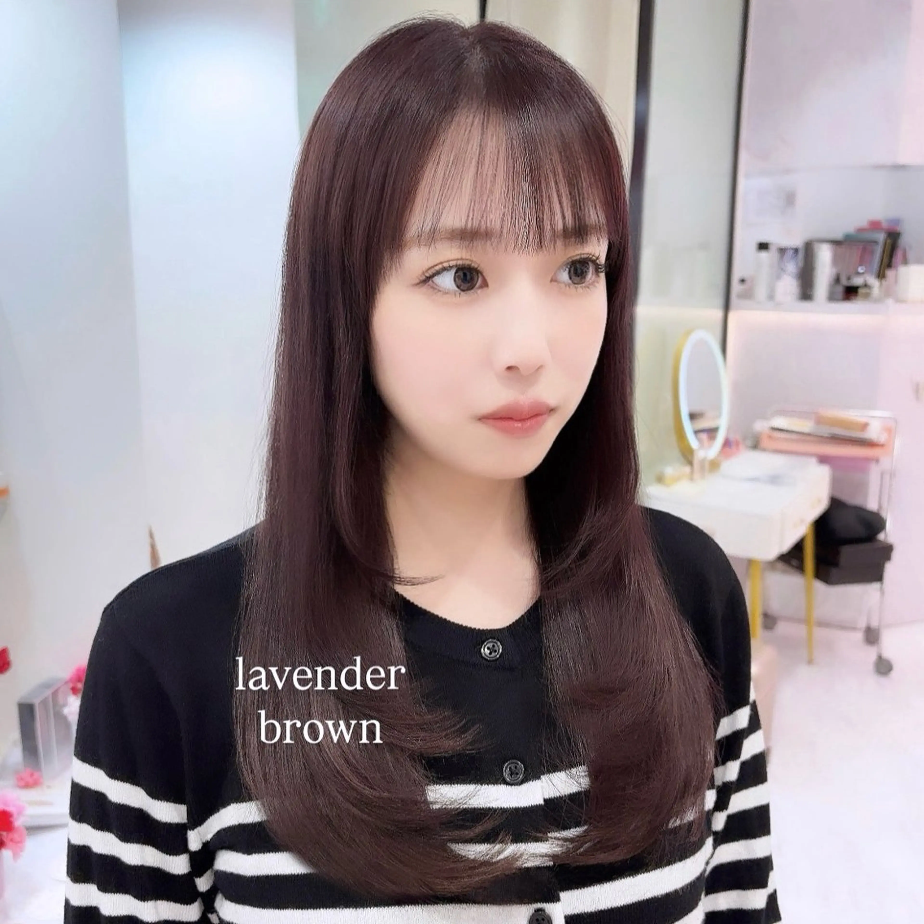 ロング 𝑚𝑖𝑤𝑎 /名駅/透明感カラーのヘアスタイル