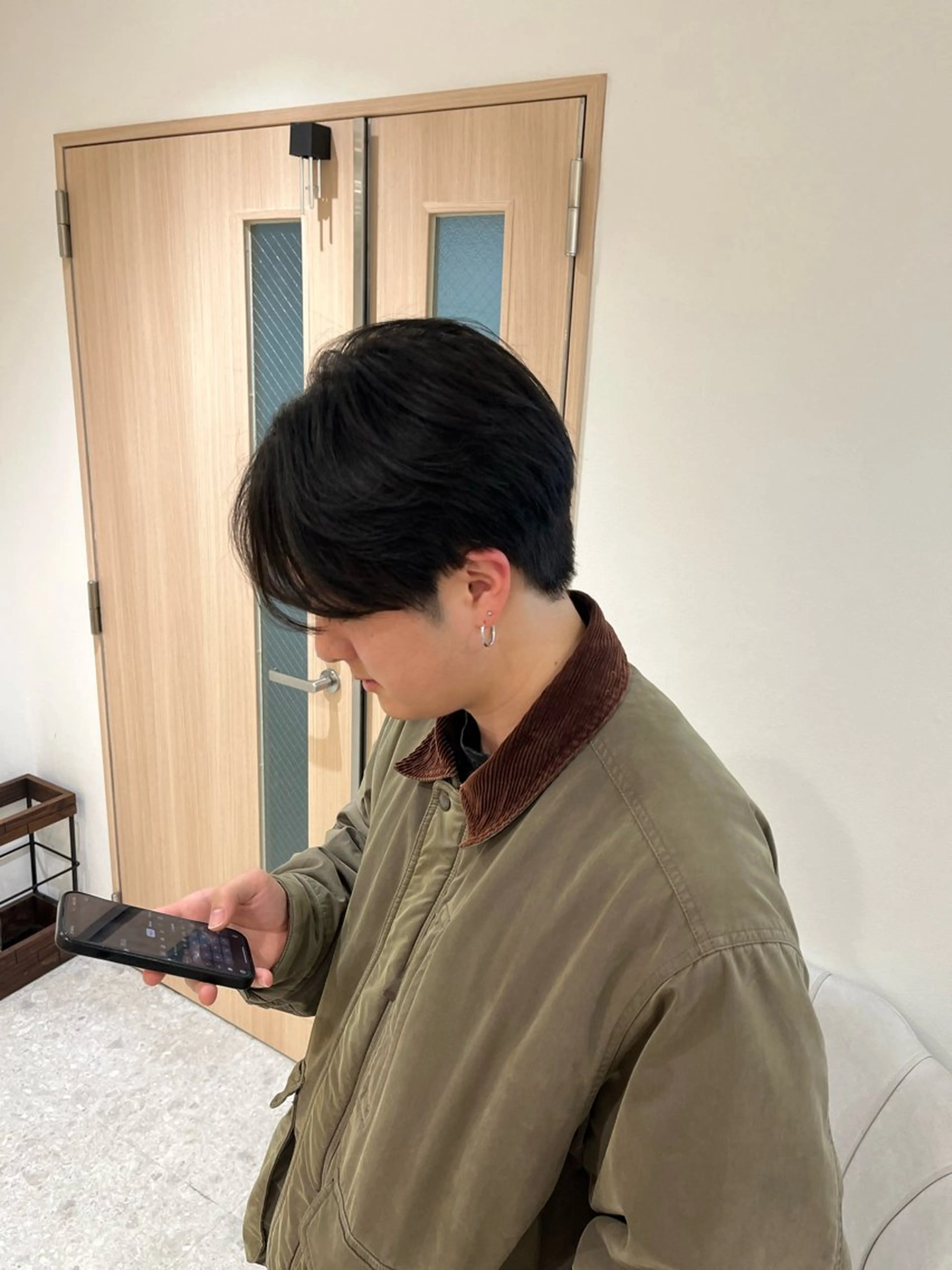 メンズ けいし🐬ボブ 美髪縮毛矯正のヘアスタイル