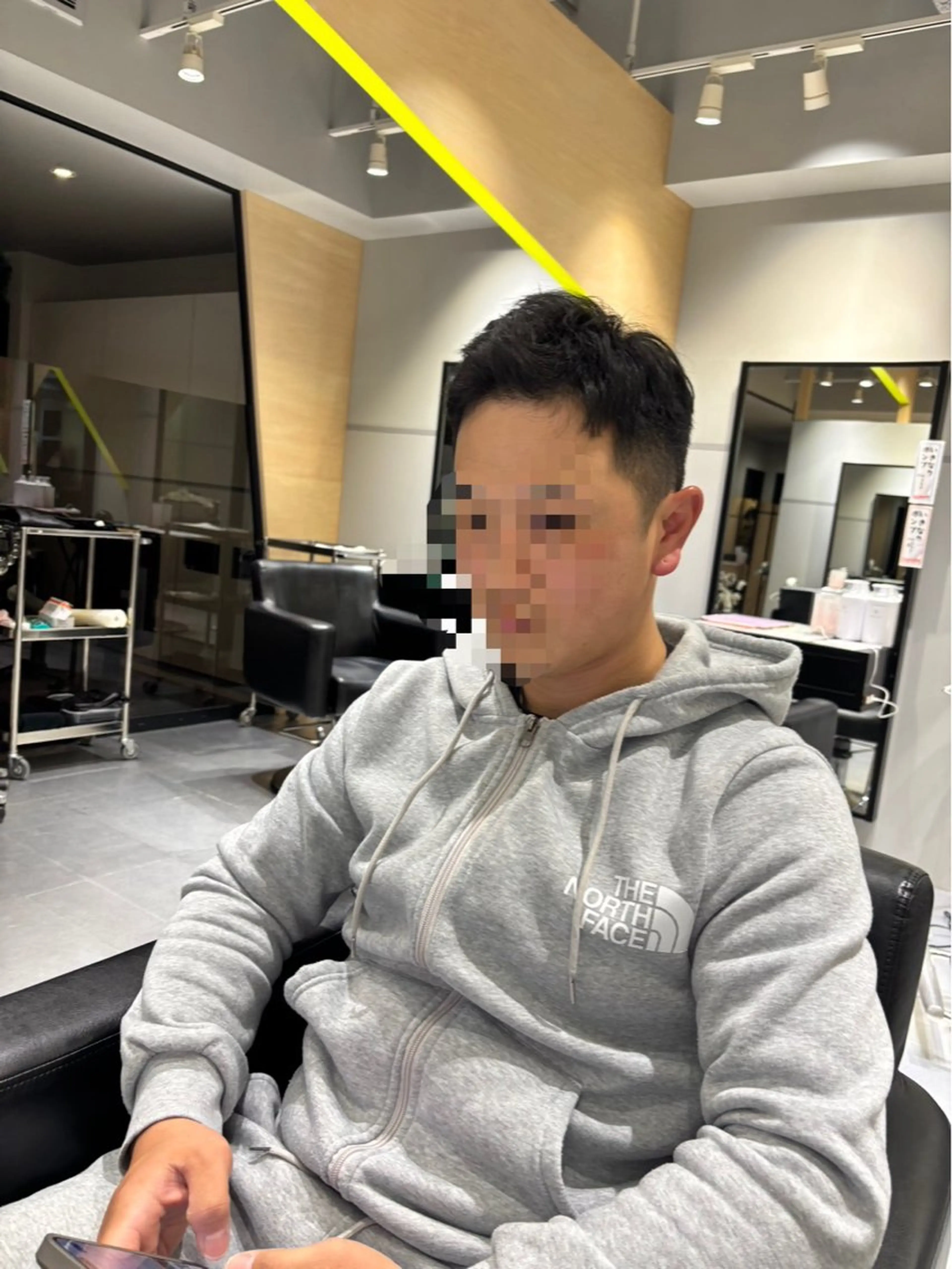 ショート メンズ 刈り上げ 森田 葵葉のヘアスタイル