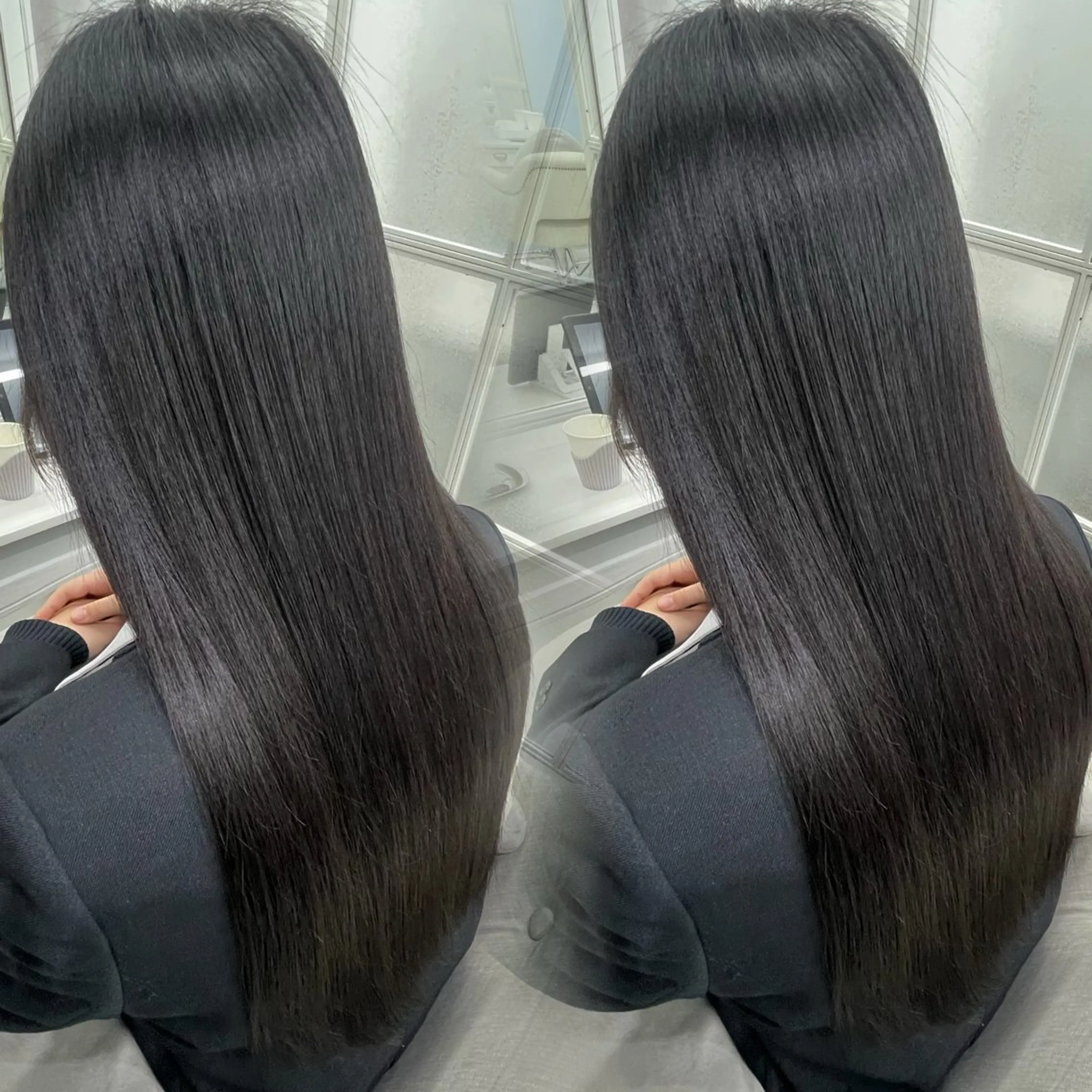 ロング カット 縮毛矯正 髪質改善矯正/カラー /吉祥寺 mariのヘアスタイル