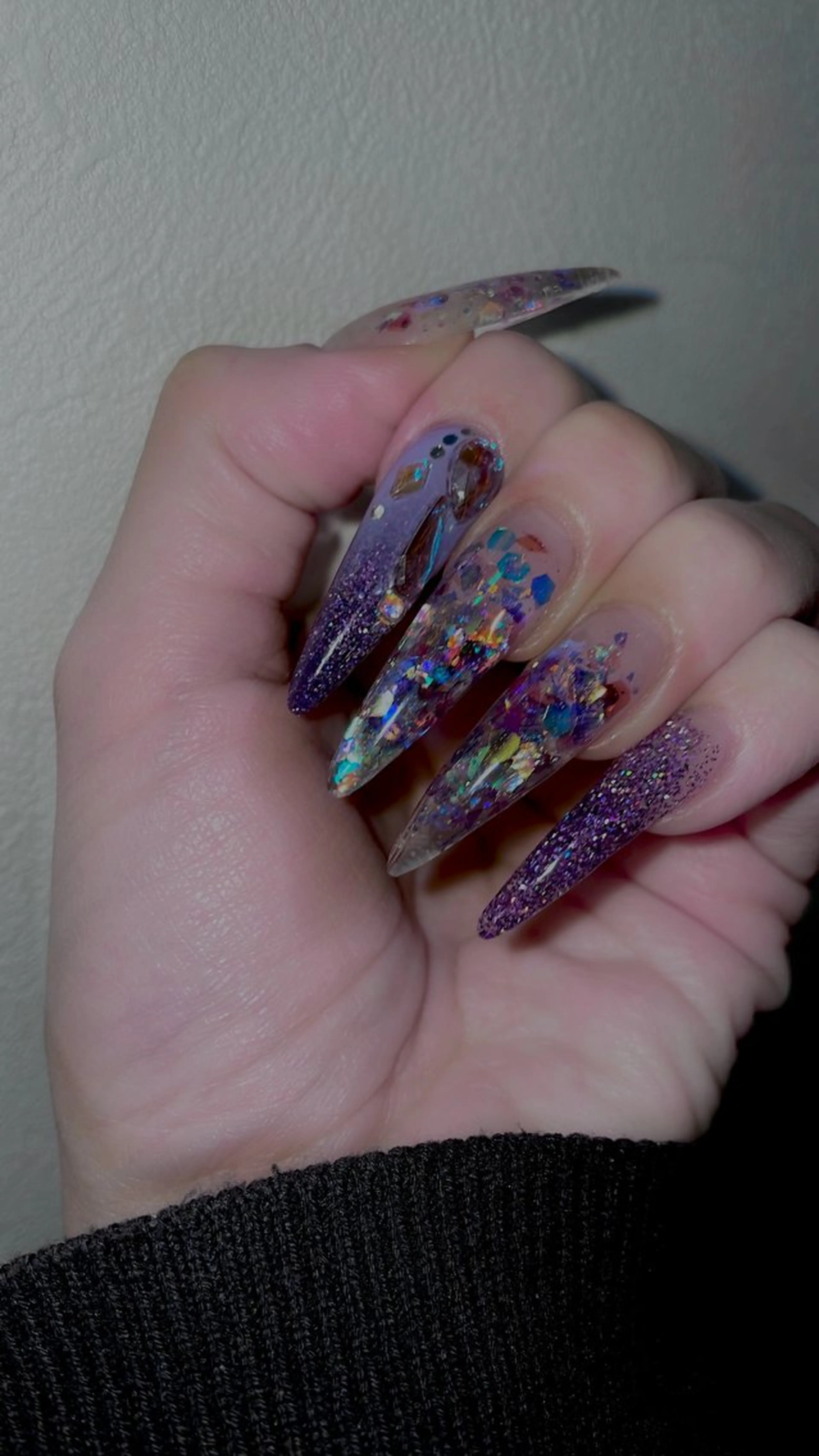 ネイル Spiky とうげ ふうかのネイルデザイン