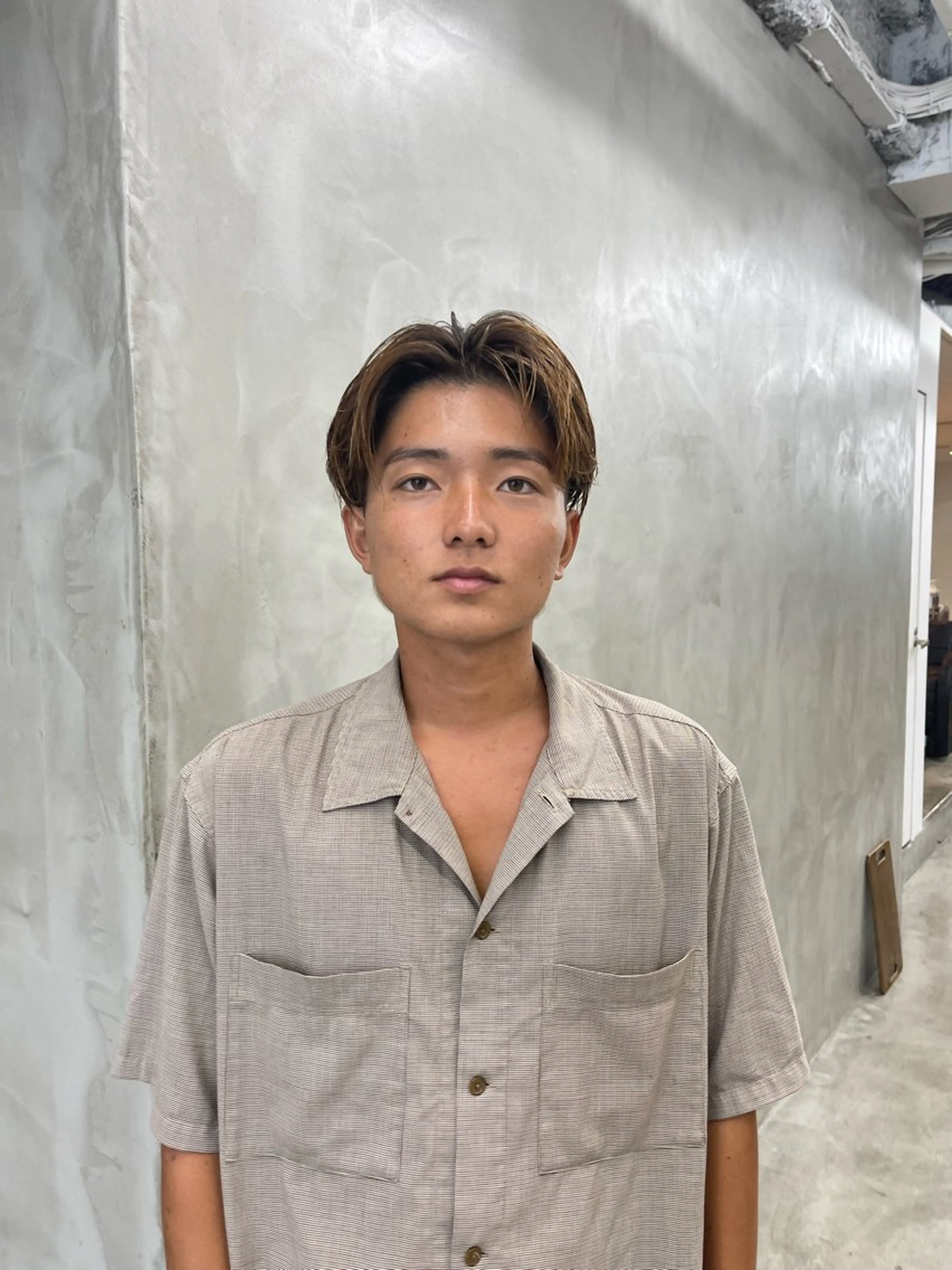 メンズ メンズカット パーマ[佐橋]のヘアスタイル