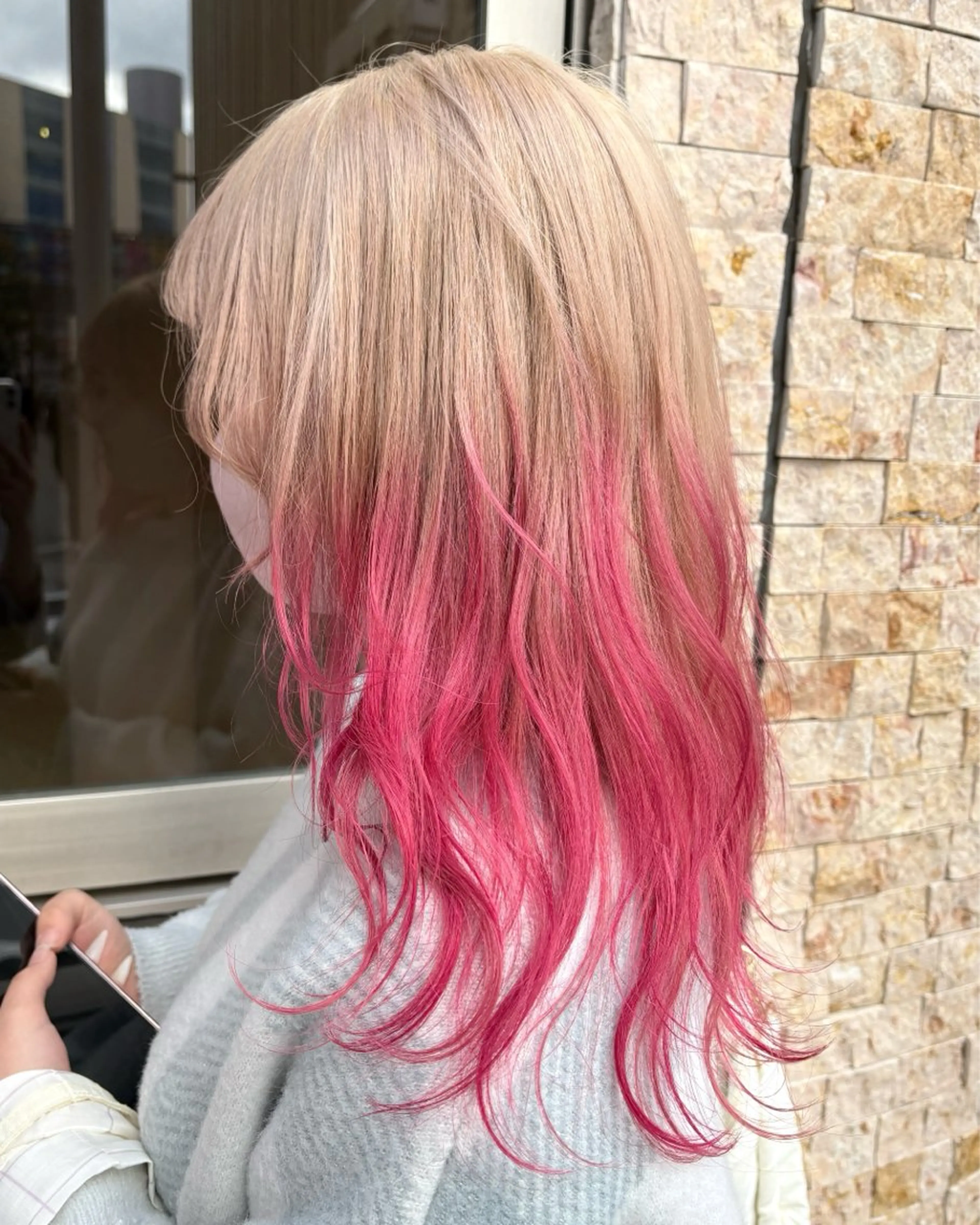 カラー loob Tokyo Arisa❤︎†のヘアスタイル