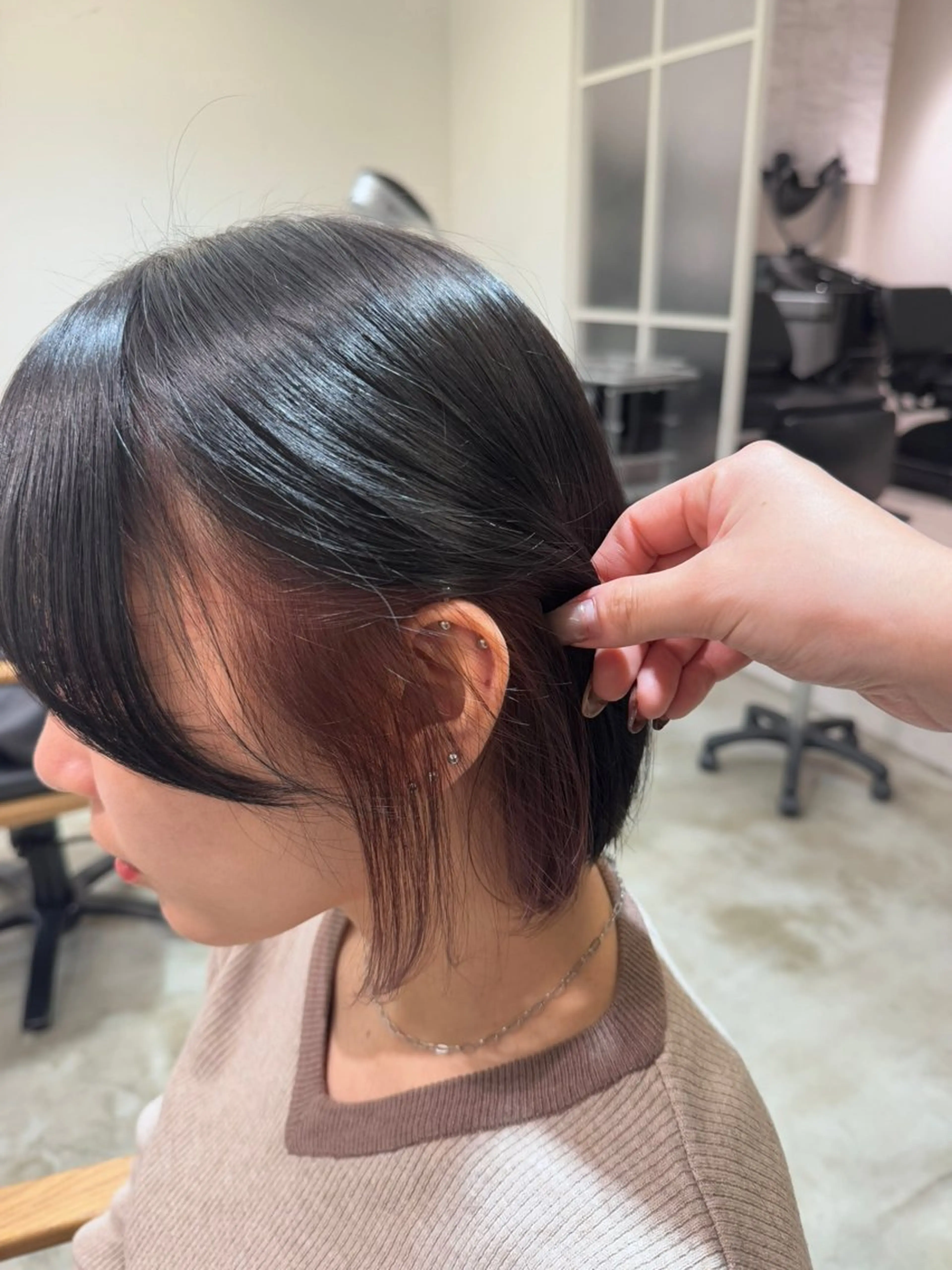 ショート 阿部 祐華のヘアスタイル