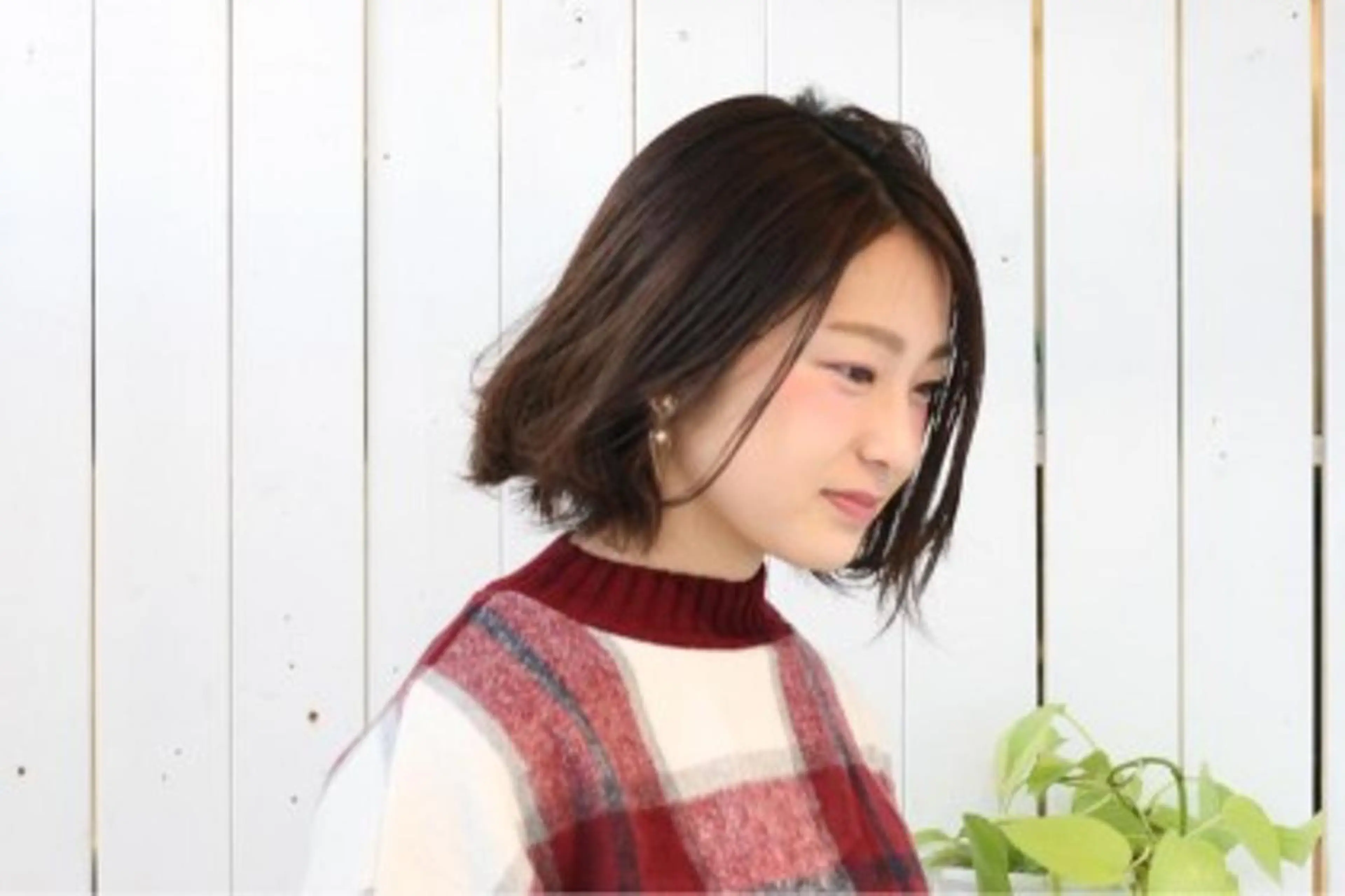 ショート ボブ ヘアカラー トリートメント 野田 茉希のヘアスタイル