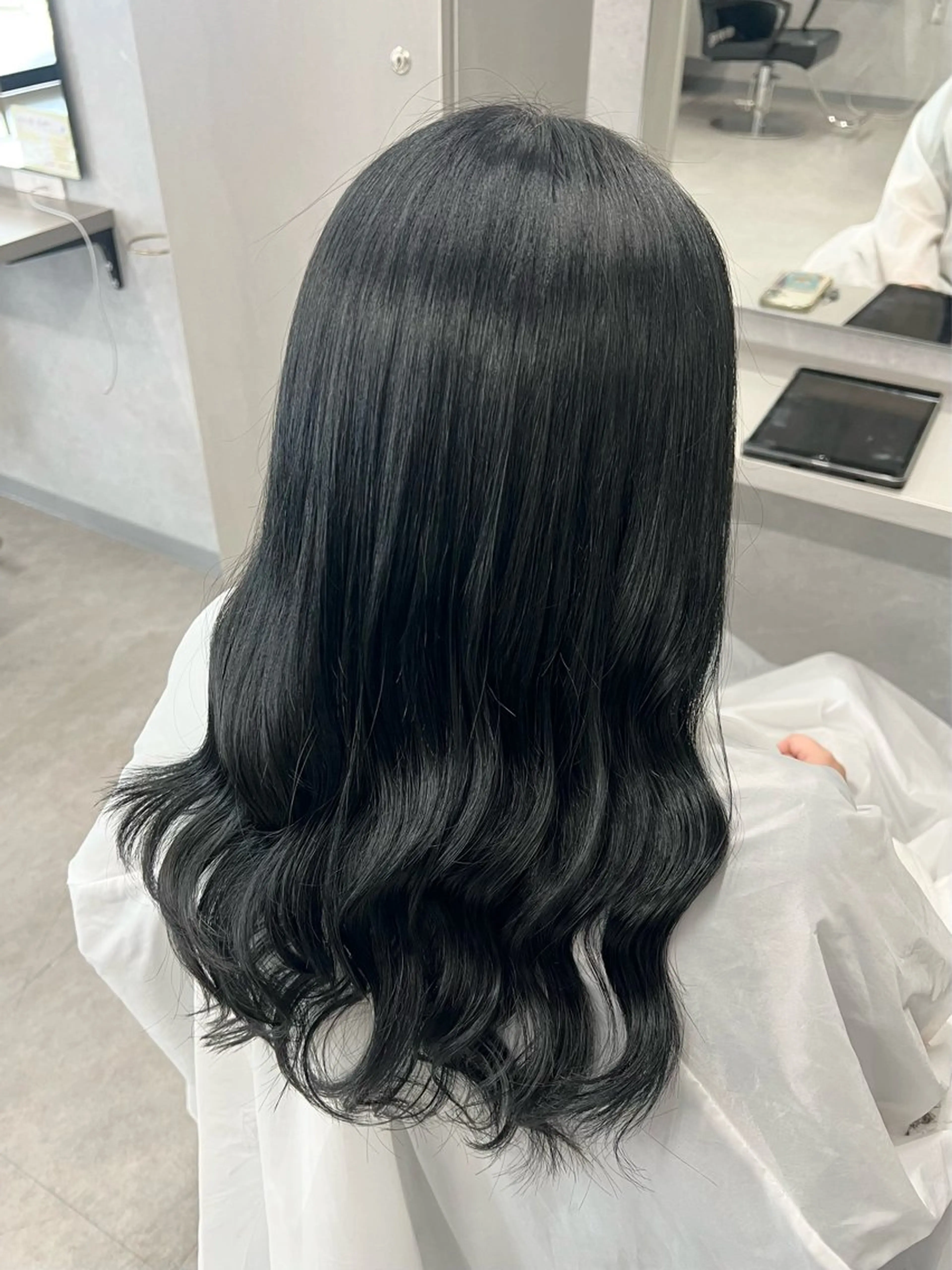 ロング 石津 優菜のヘアスタイル