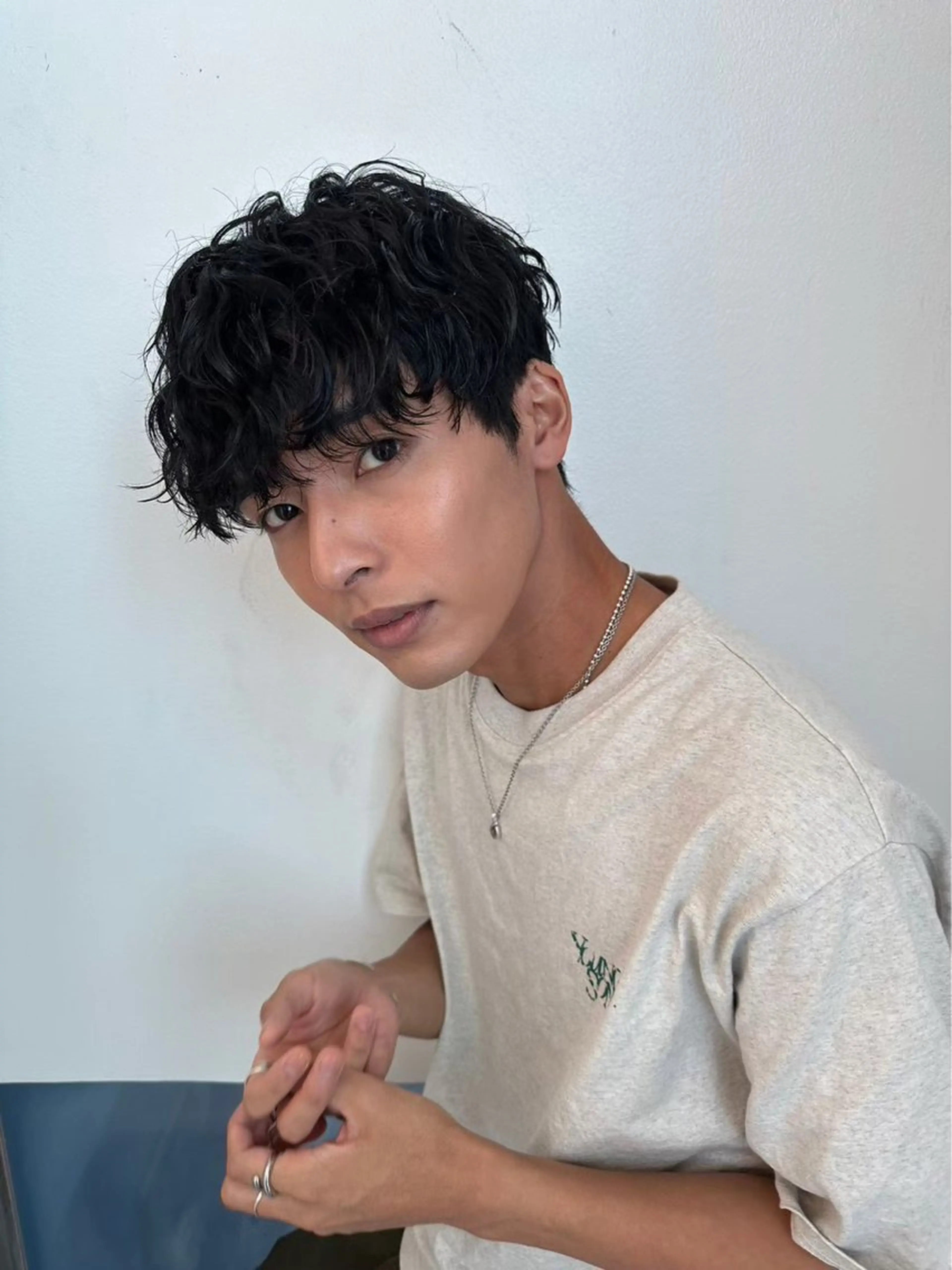 ショート メンズ カット パーマ hair&eye🎀 /momoKaのヘアスタイル