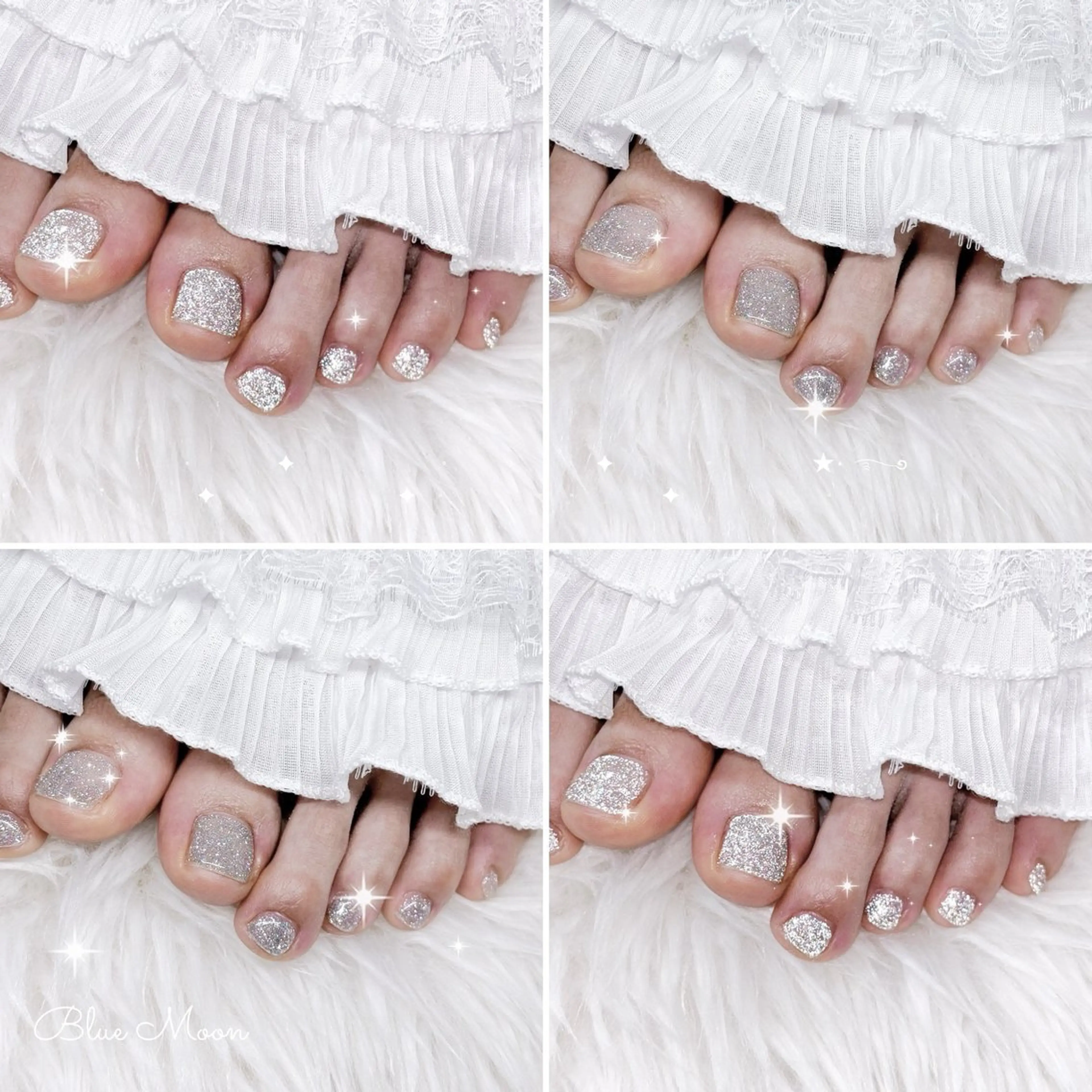 ネイル フットネイル nail salon Blue Moonのネイルデザイン