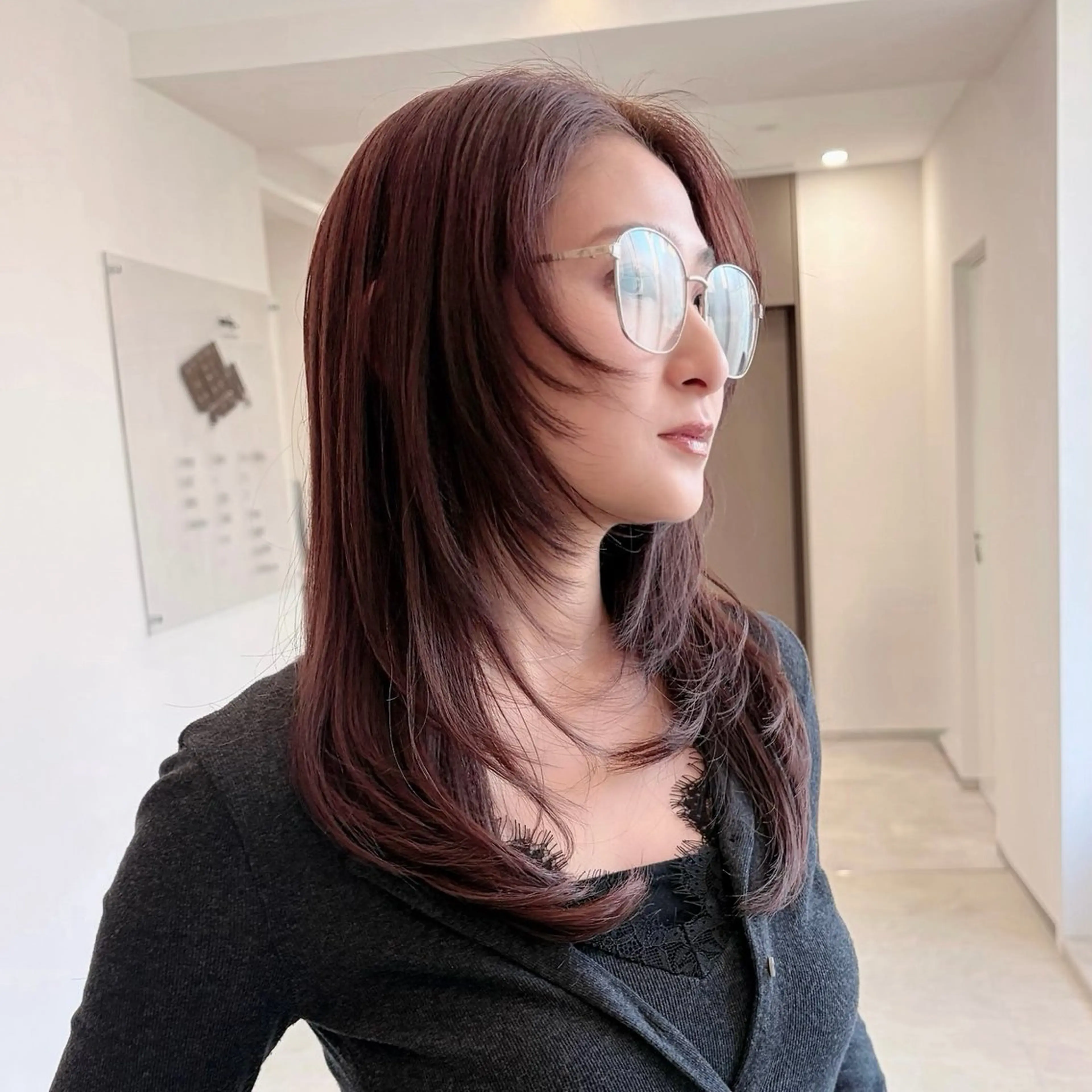 ミディアム カット トリートメント カット特化 /BLUET/新宿のヘアスタイル