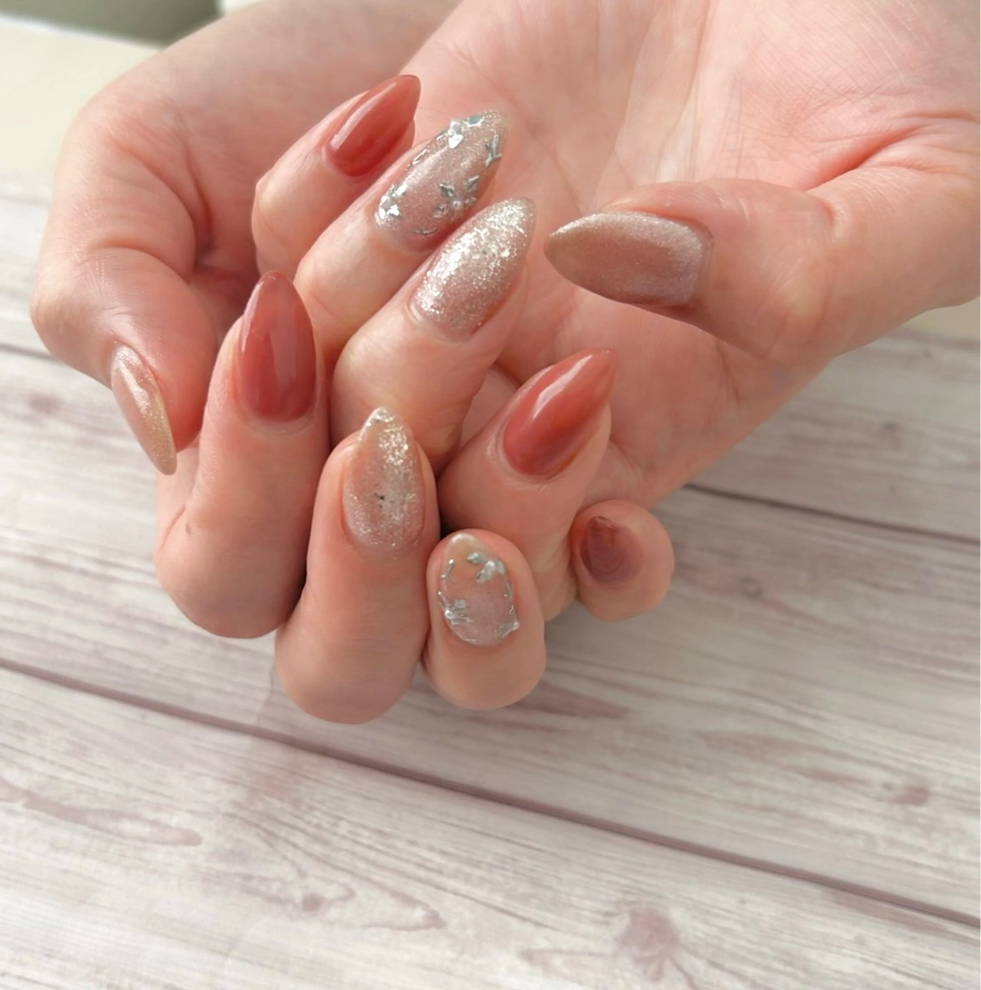 ネイル ハンドネイル MYu Beauty Salon YURIのネイルデザイン