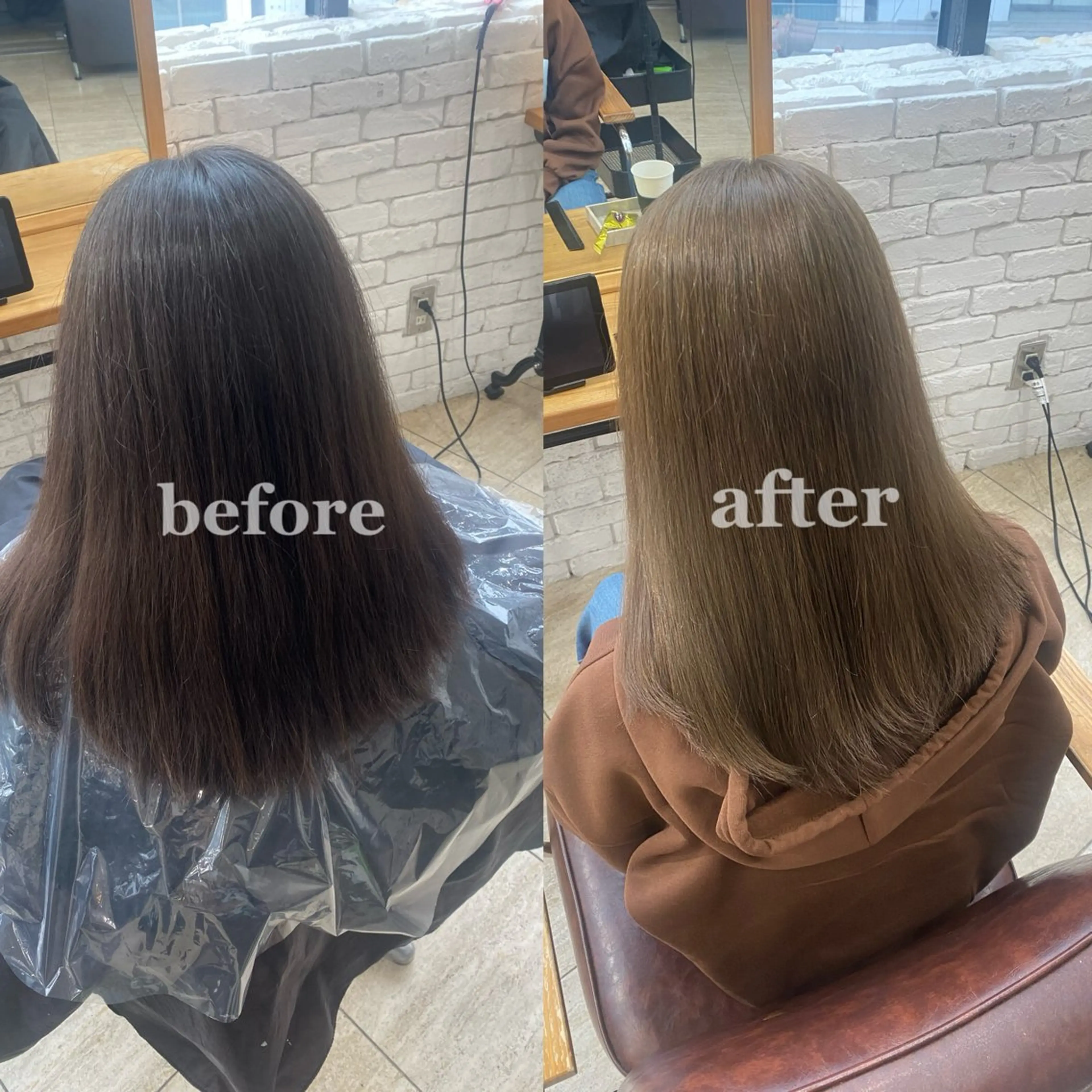 ミディアム ヘアカラー Belle   / kaede🍁のヘアスタイル