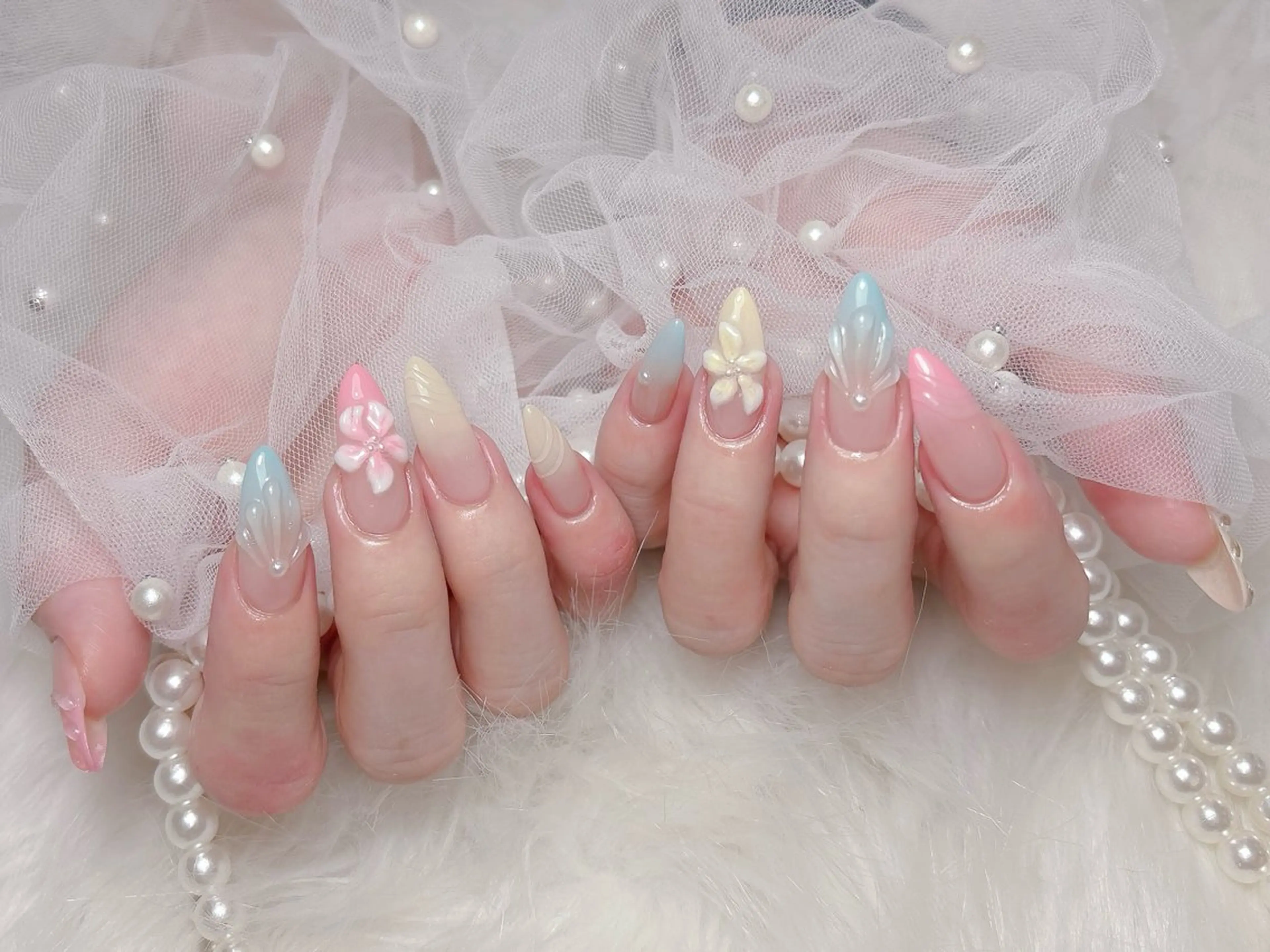 ネイル ハンドネイル emu【心斎橋店】 yunaのネイルデザイン