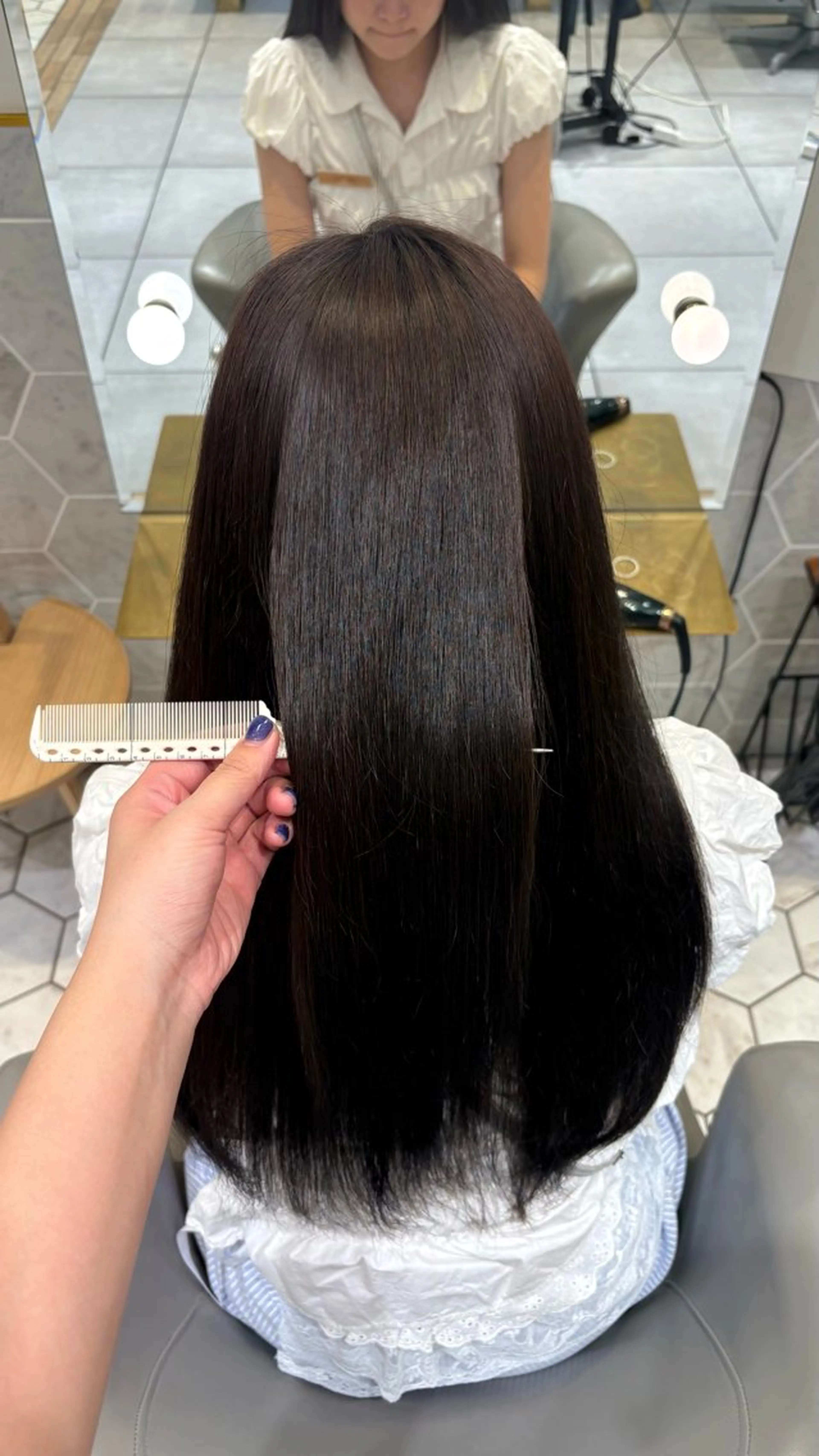 カラー ヘアカラー Runa 🩷ྀིのヘアスタイル