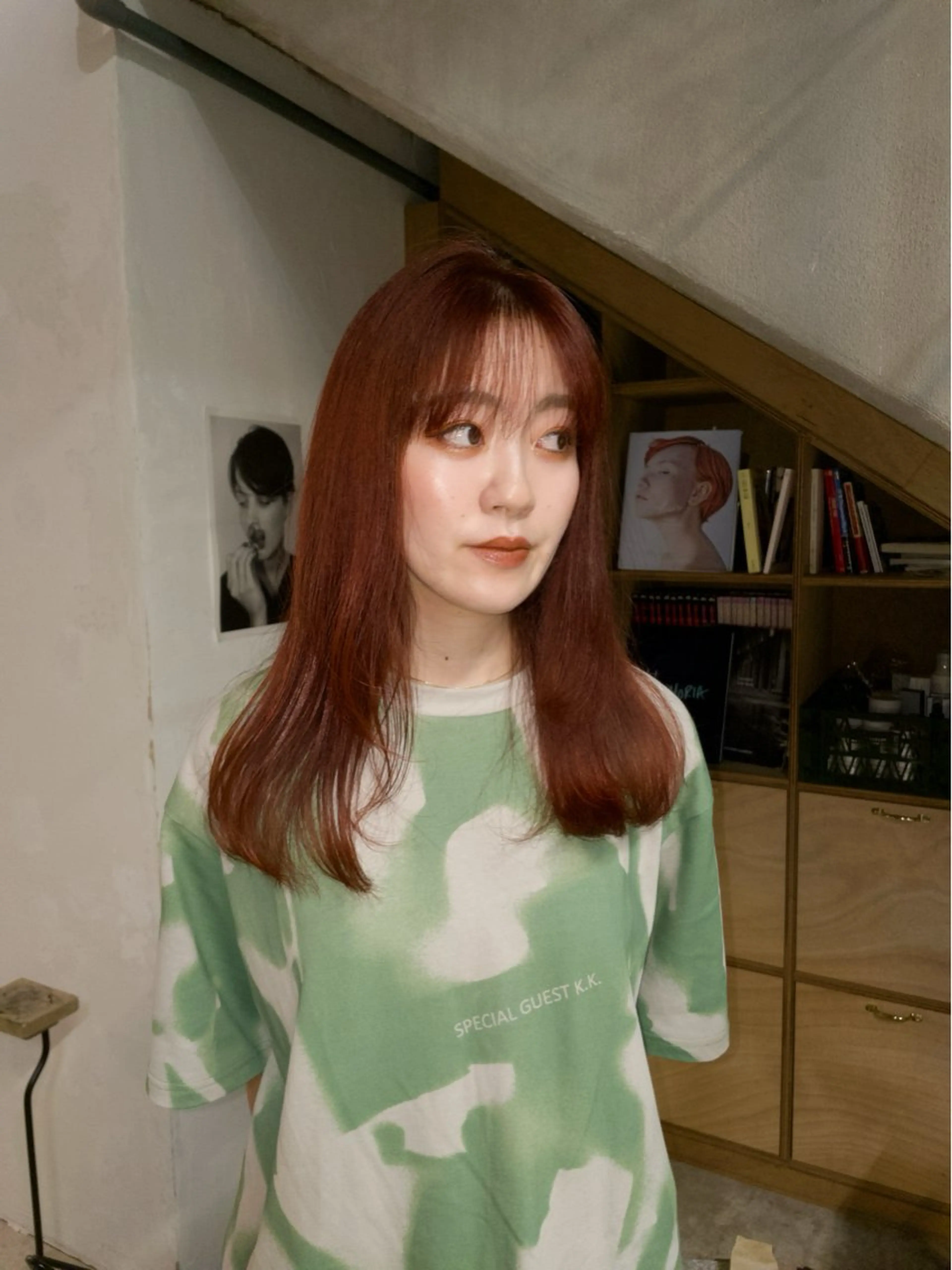 ロング ヘアカラー トリートメント muku所属・ショート/パーマ /muku サリのヘアスタイル