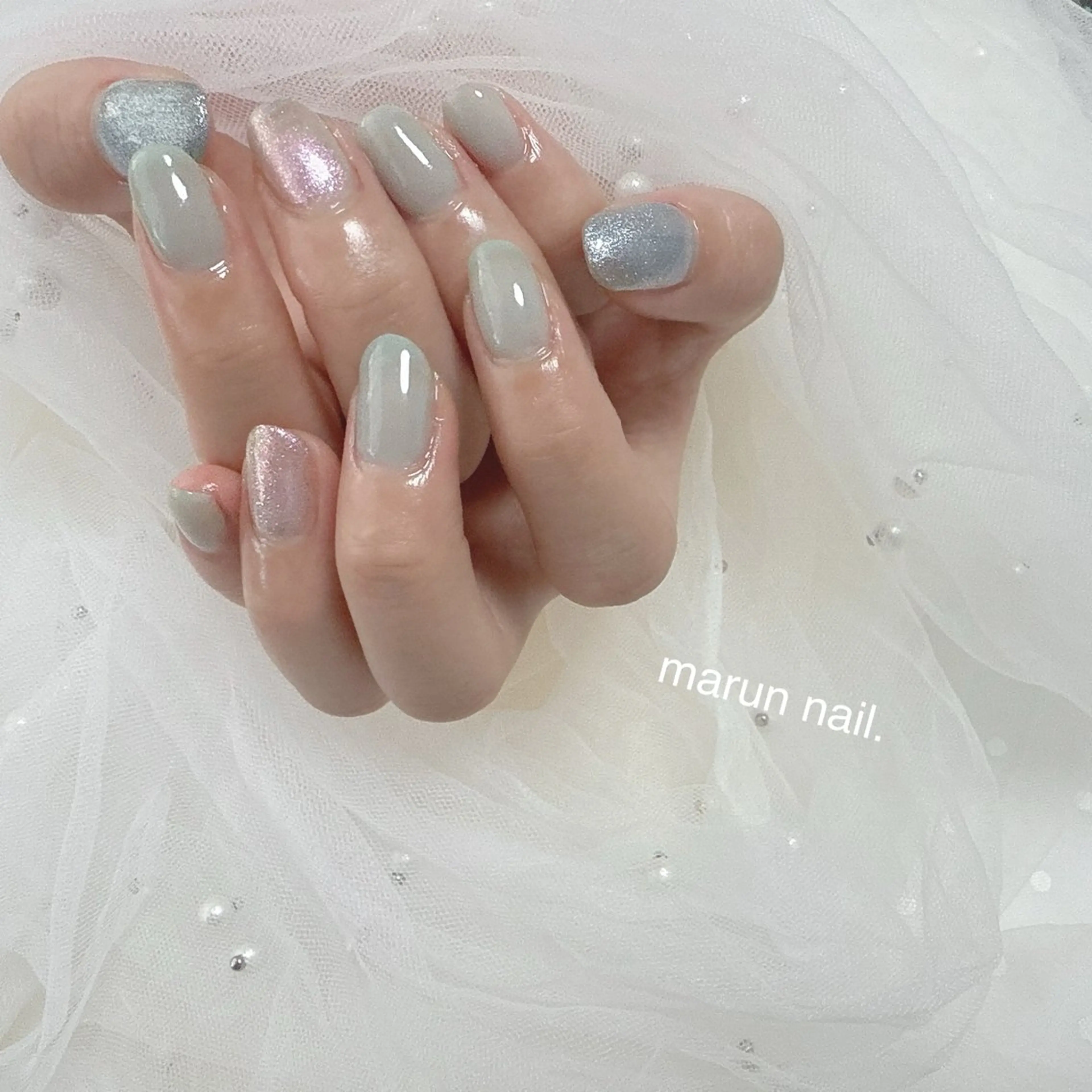 ネイル ハンドネイル marun._ megumi.のネイルデザイン