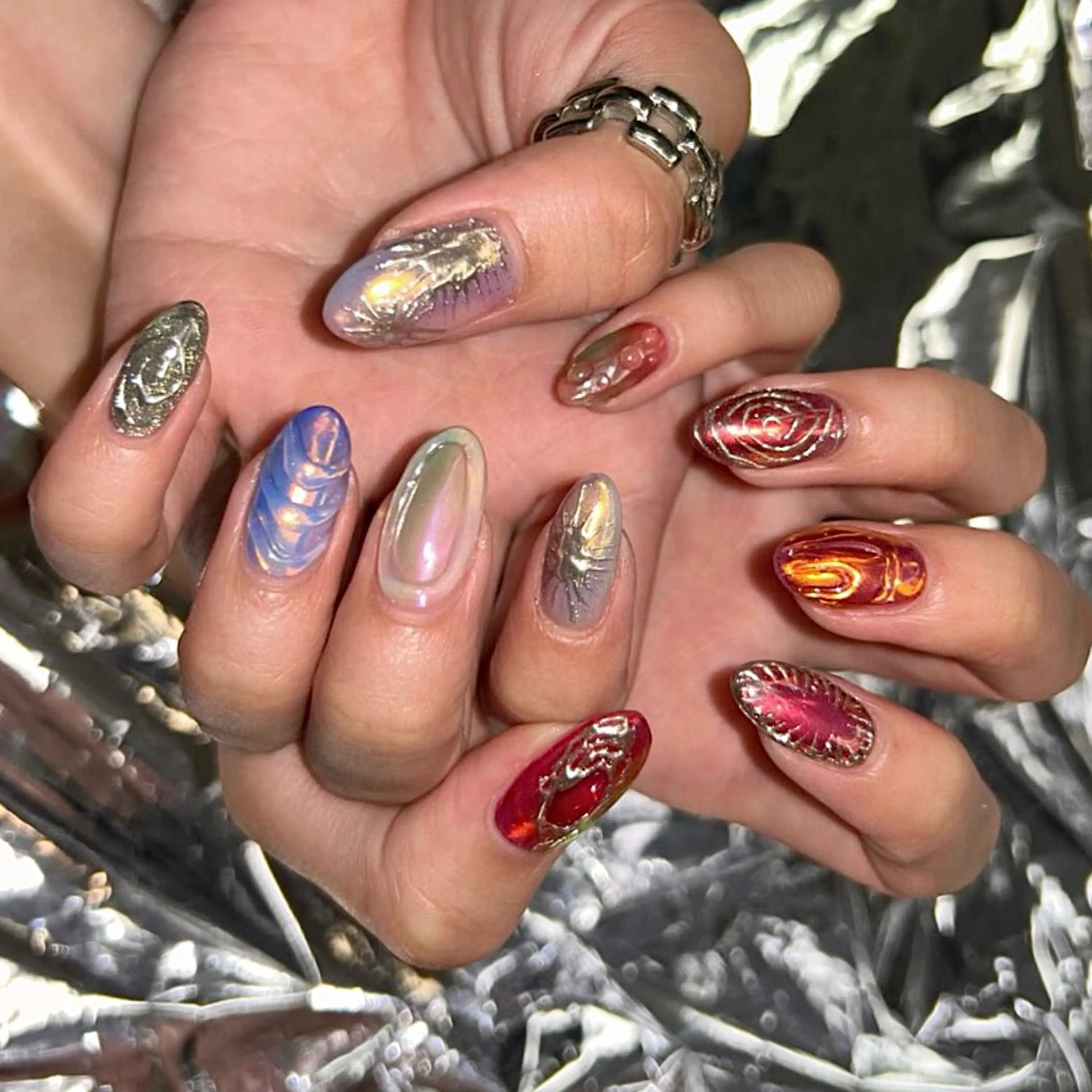 ネイル ハンドネイル フットネイル Nailsalon Fave/Rinaのネイルデザイン