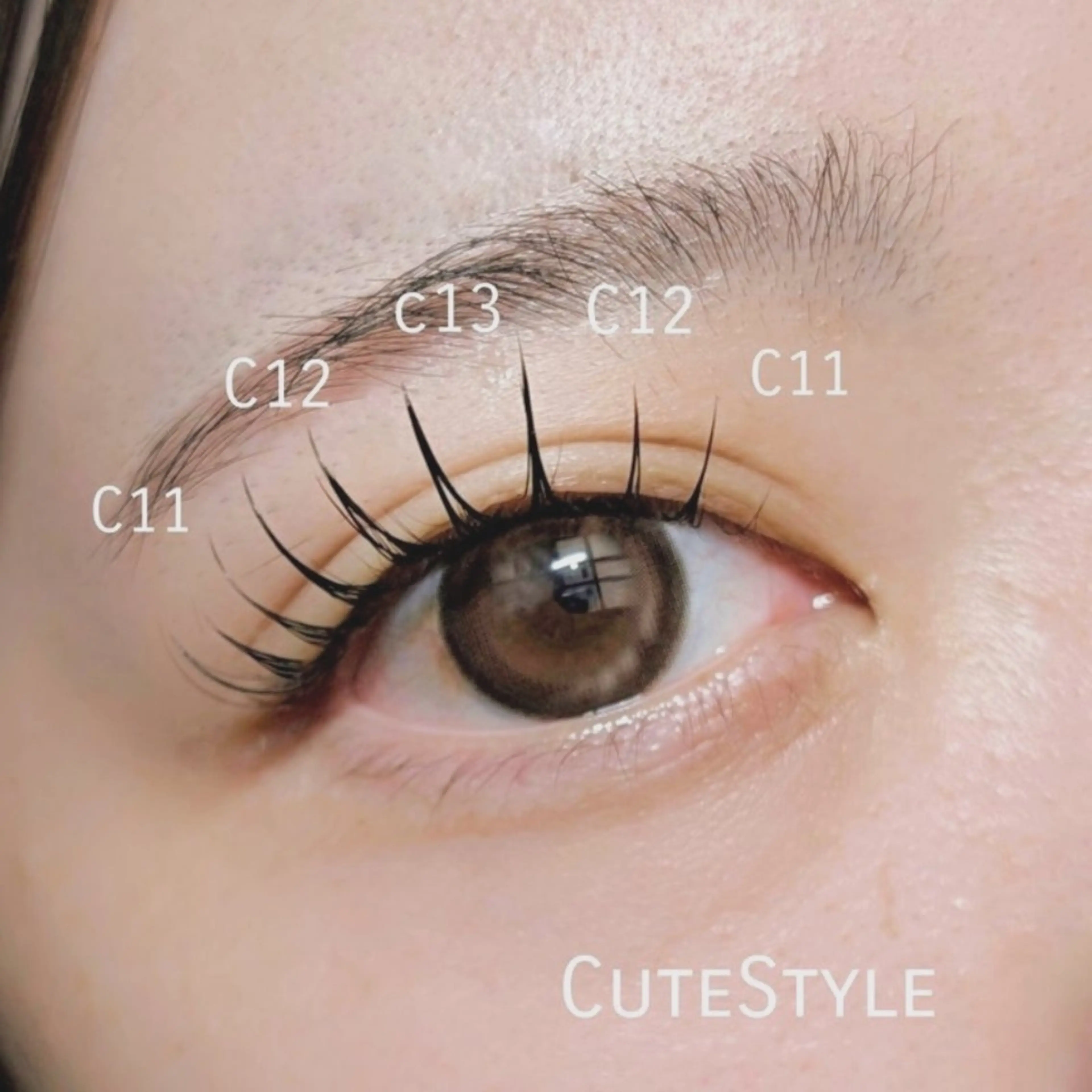 マツエク・マツパ SUGAWARA YUMIのマツエク・マツパデザイン