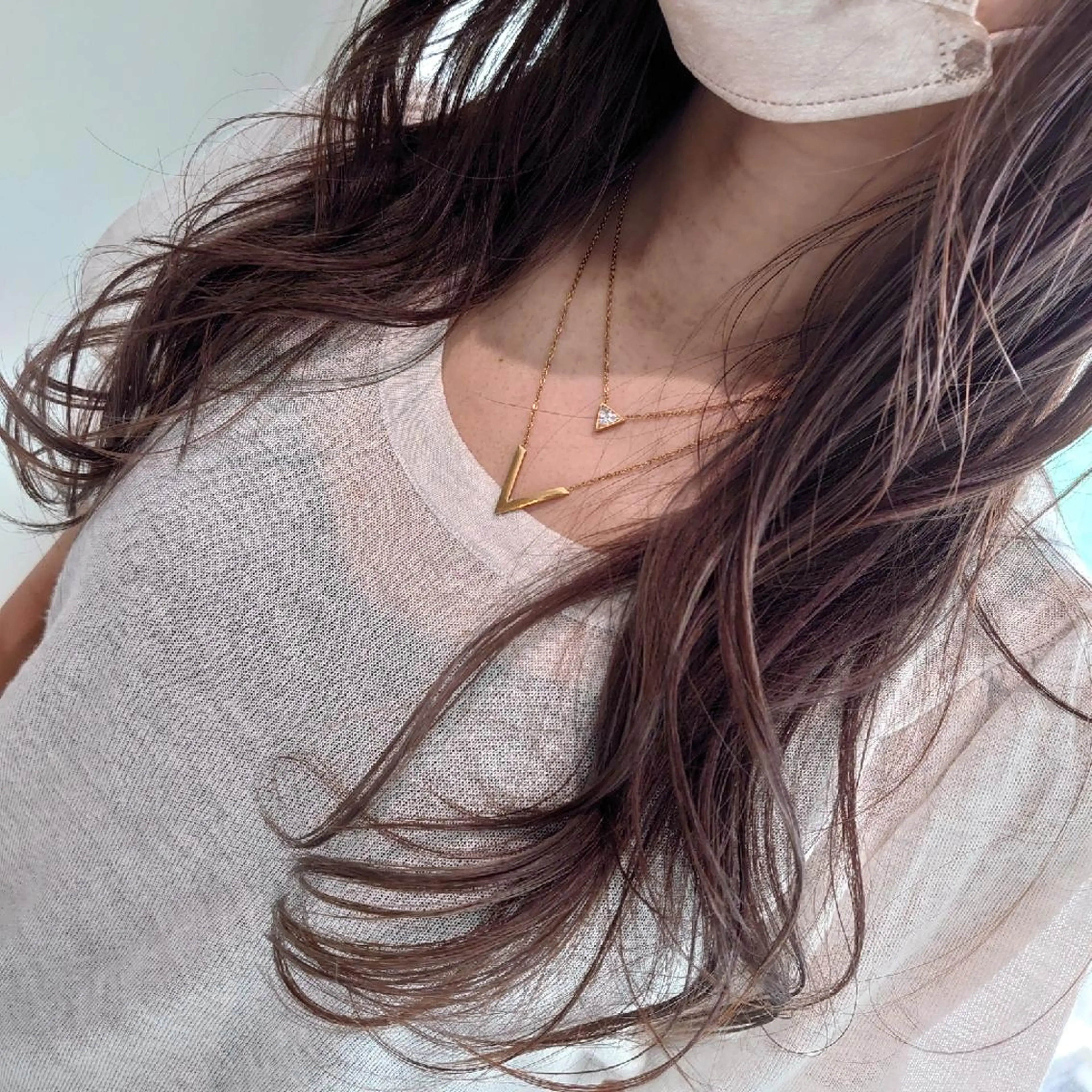 ロング カラー 🐱higajo🐱 比嘉門(ヒガジョウ)のヘアスタイル