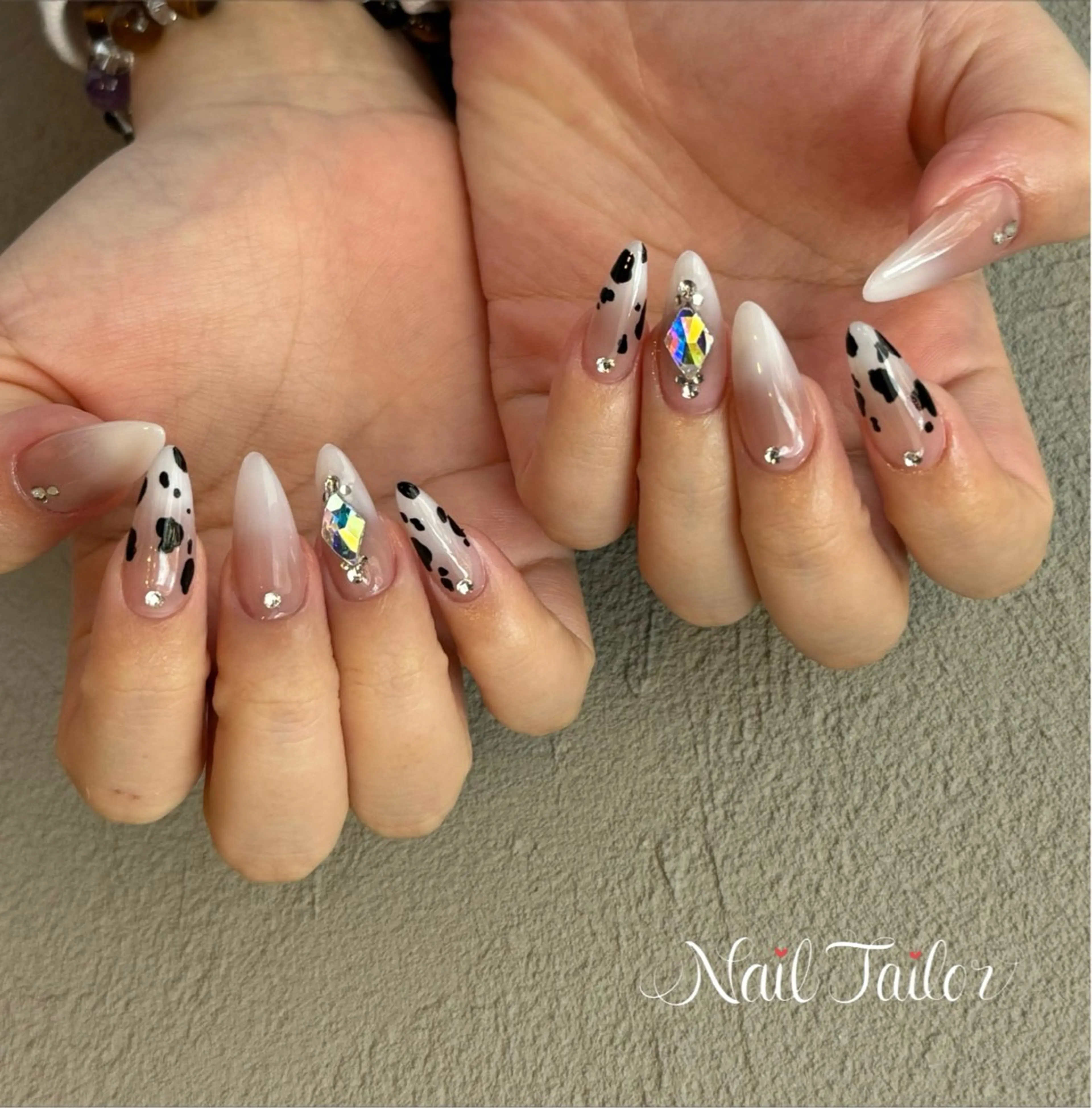 ネイル 長さ出し ジェルネイル ロングネイル 持ち込み スカルプネイル NailTailor ネイルテイラーのネイルデザイン