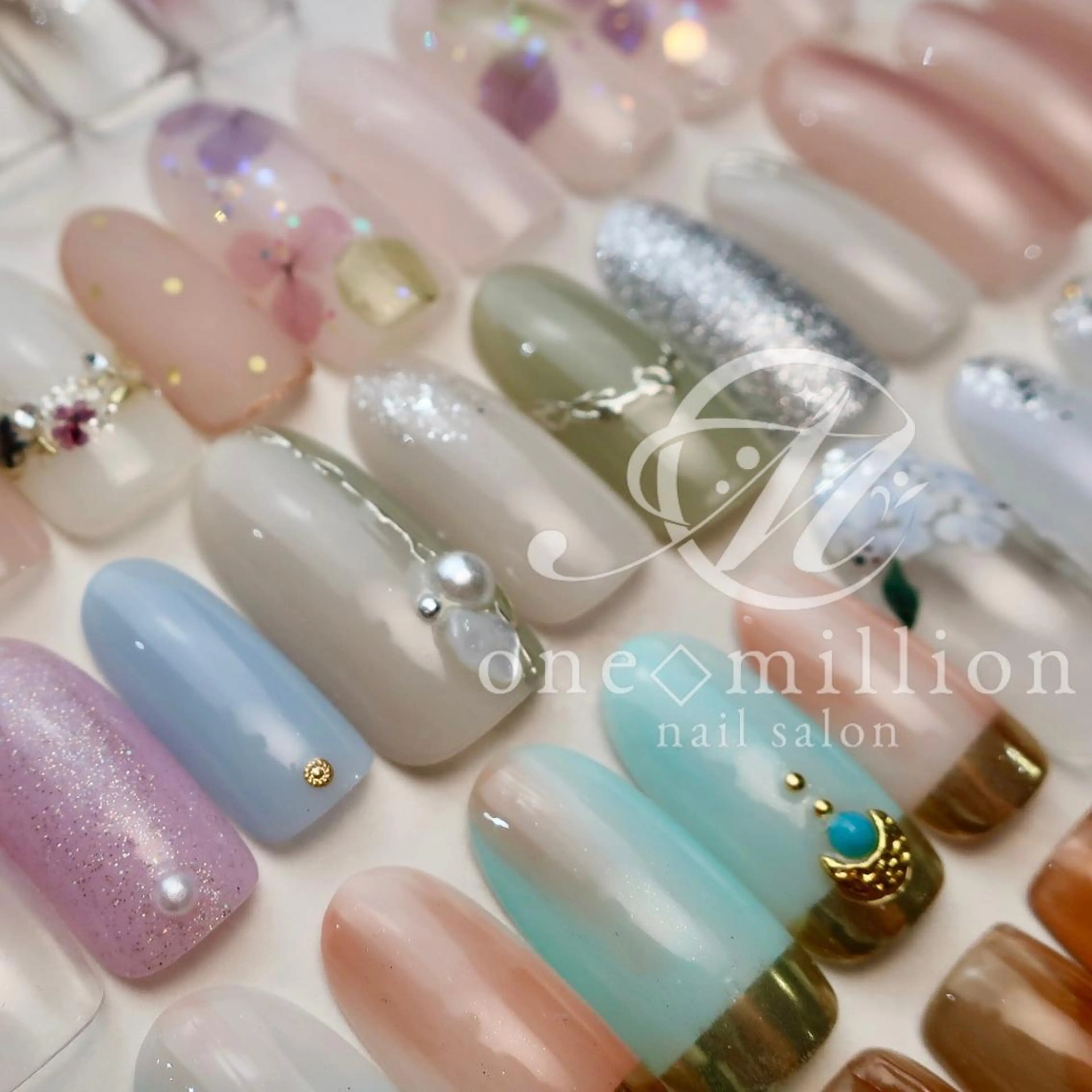 ネイル nail salon ワンミリオンのネイルデザイン
