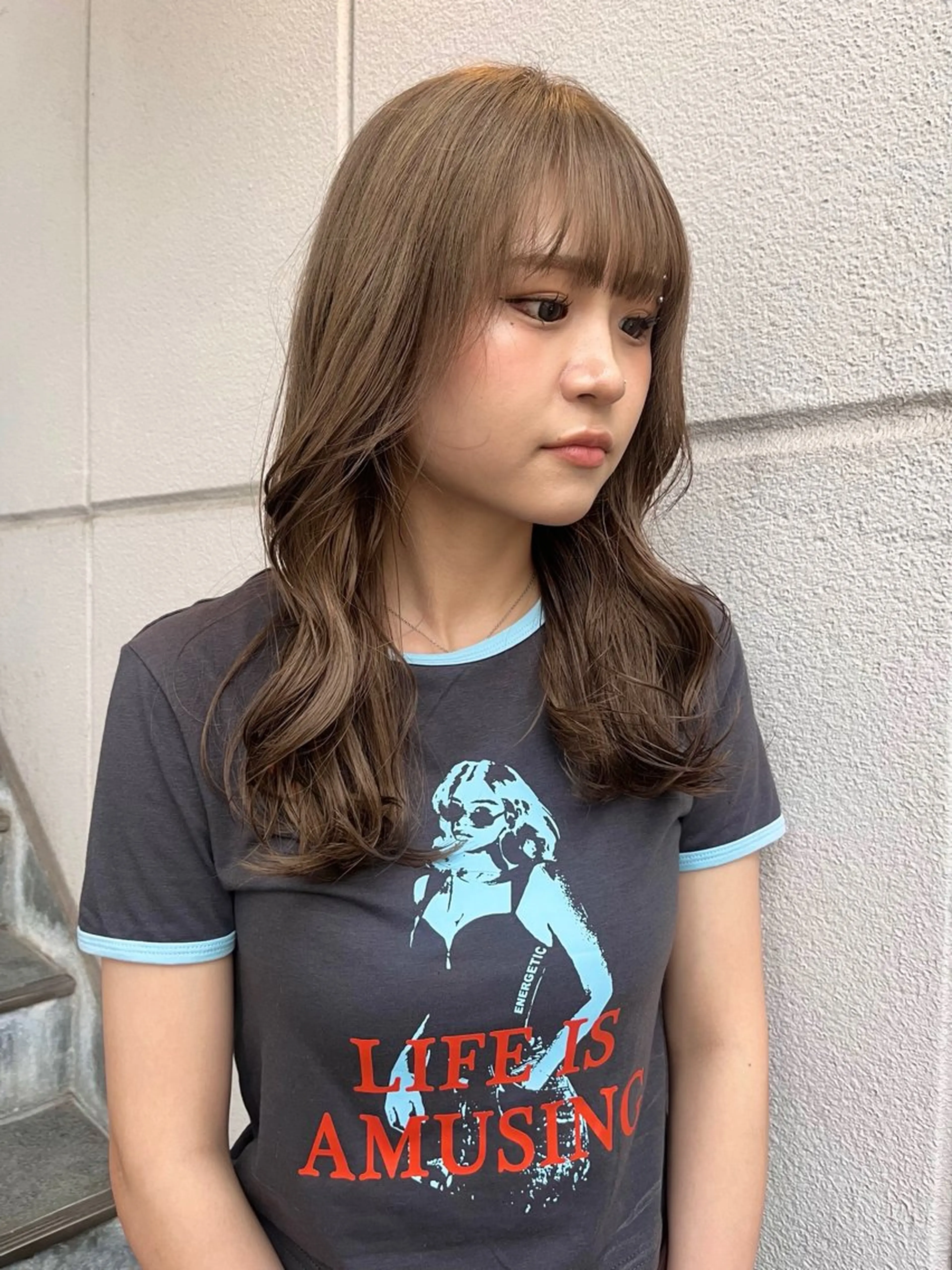 ロング カラー レイヤーカット/韓国 ヘア/ honokaのヘアスタイル