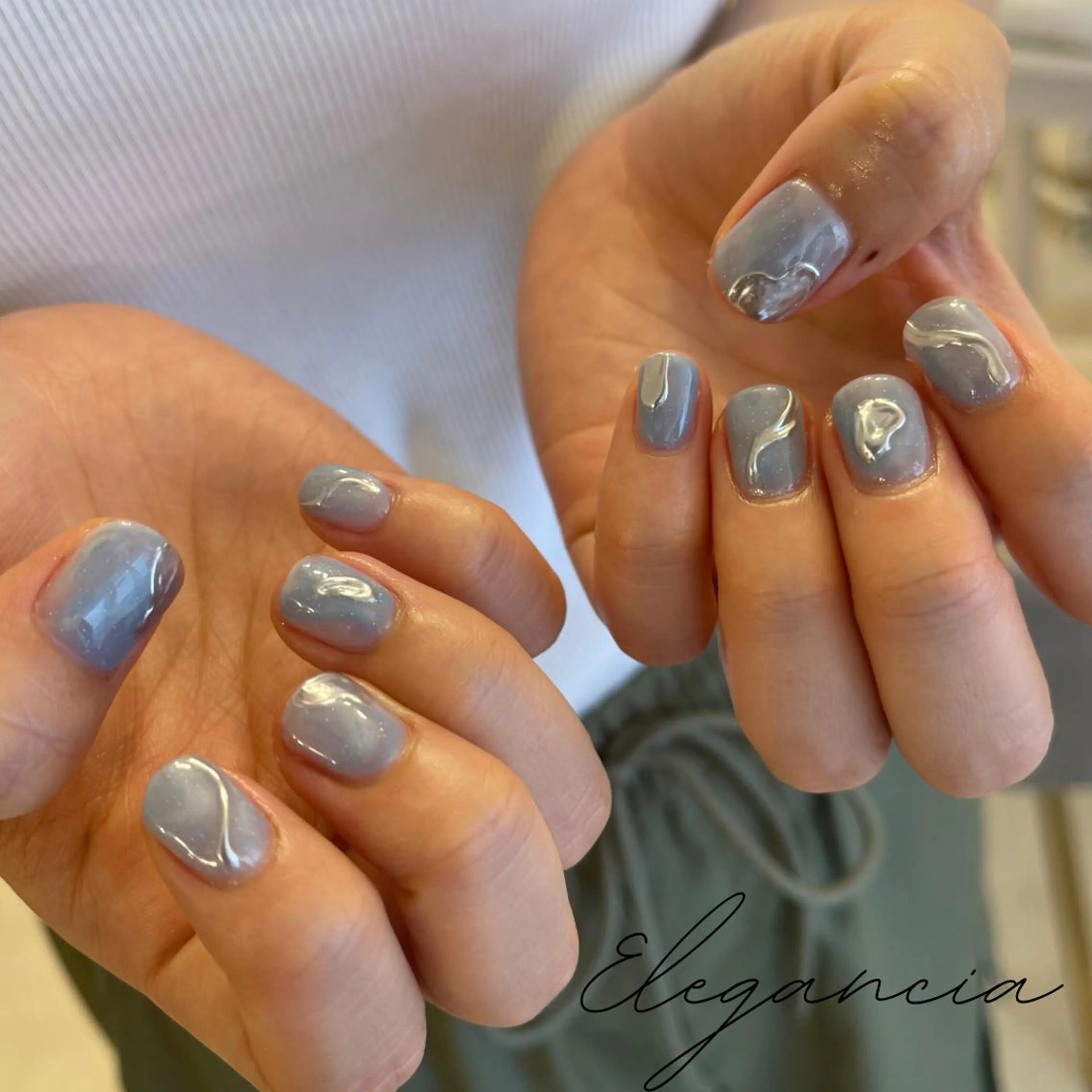 カラー ネイル ハンドネイル Elegancia. Hiromiのネイルデザイン